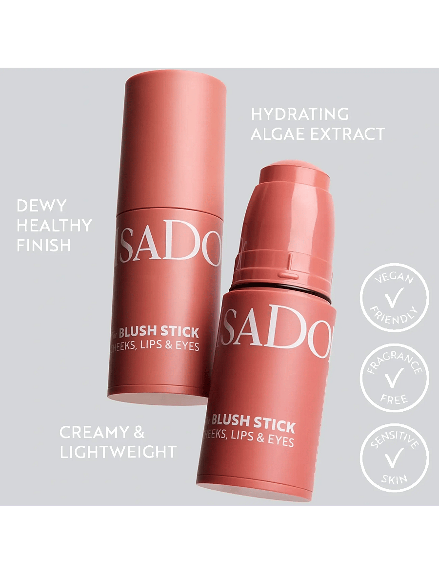 IsaDora - Blush Stick 44 Coral Rose 5,5 G - makeup - coral rose - 5