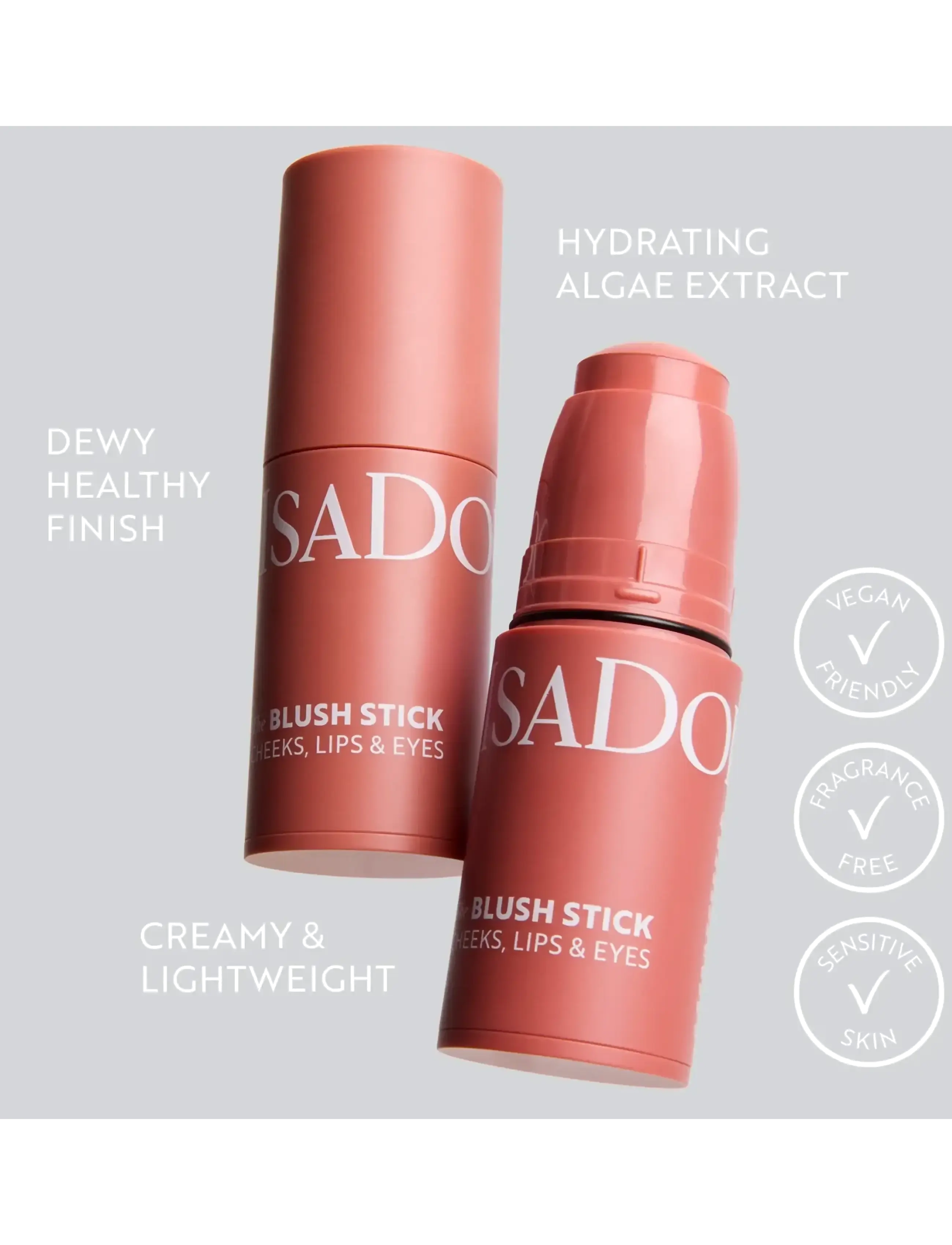 IsaDora - Blush Stick 46 Soft Brown 5,5 G - ansigt - soft brown - 5