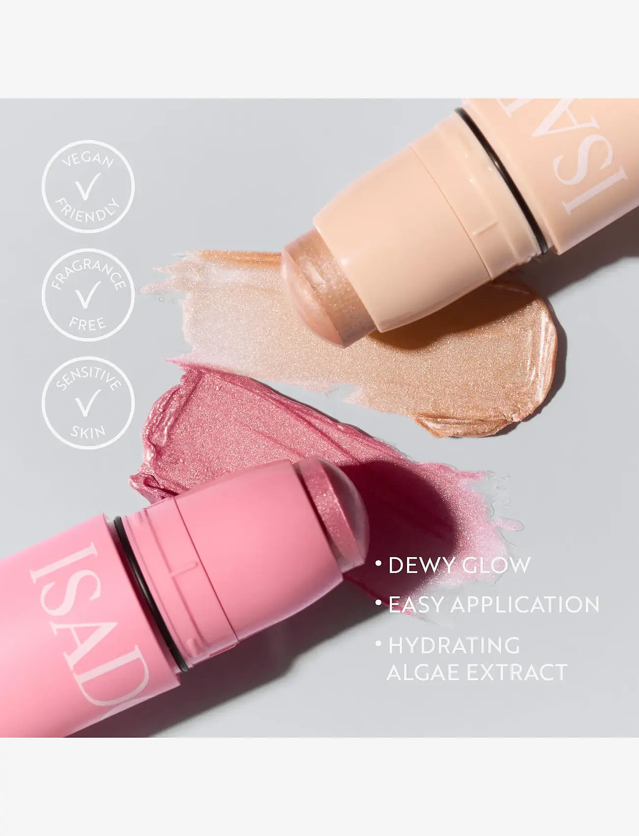 IsaDora - Glow Stick 24 Sparkling Beige 5,5 G - rippijuhlat - sparkling beige - 4