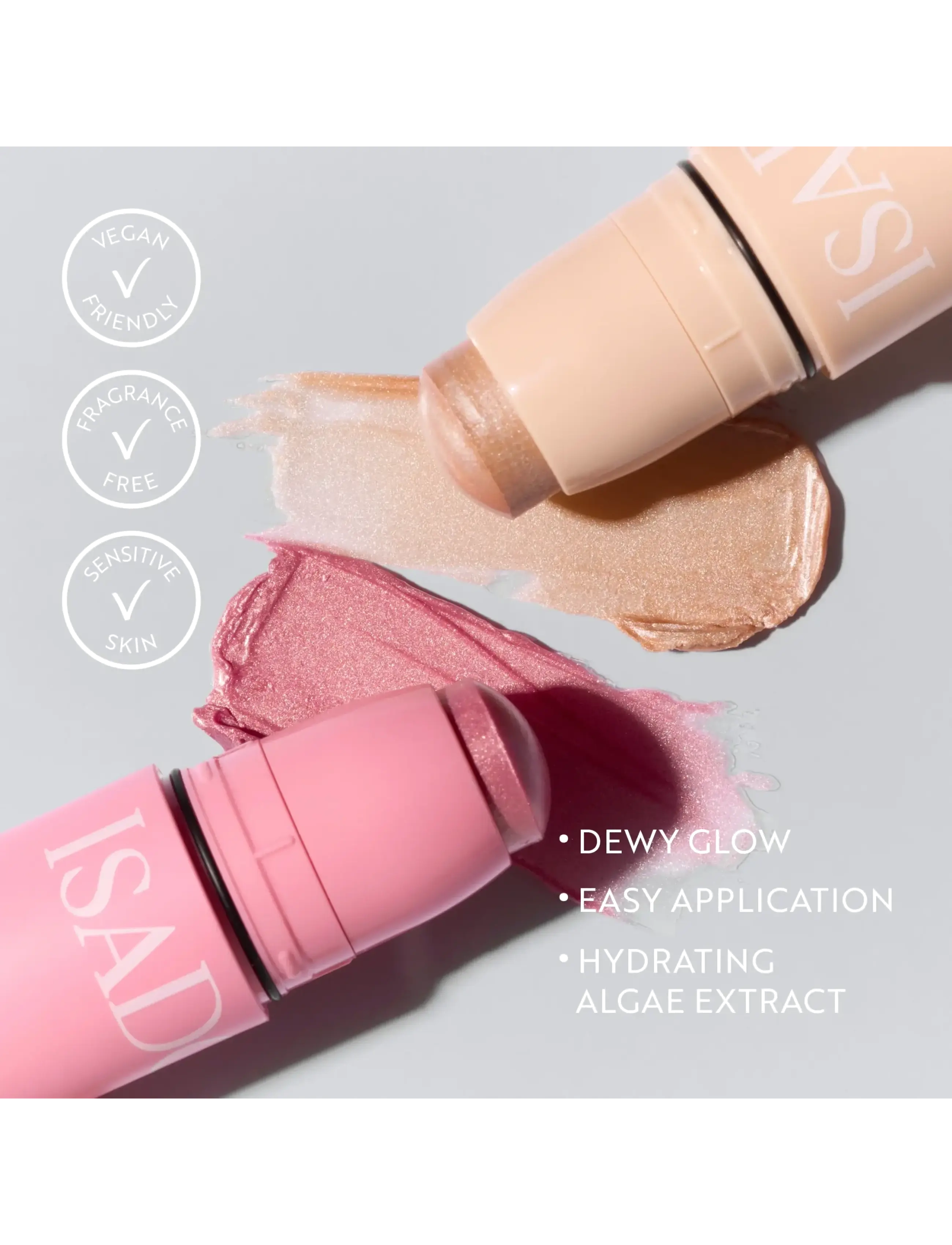 IsaDora - Glow Stick 24 Sparkling Beige 5,5 G - makeup - sparkling beige - 3