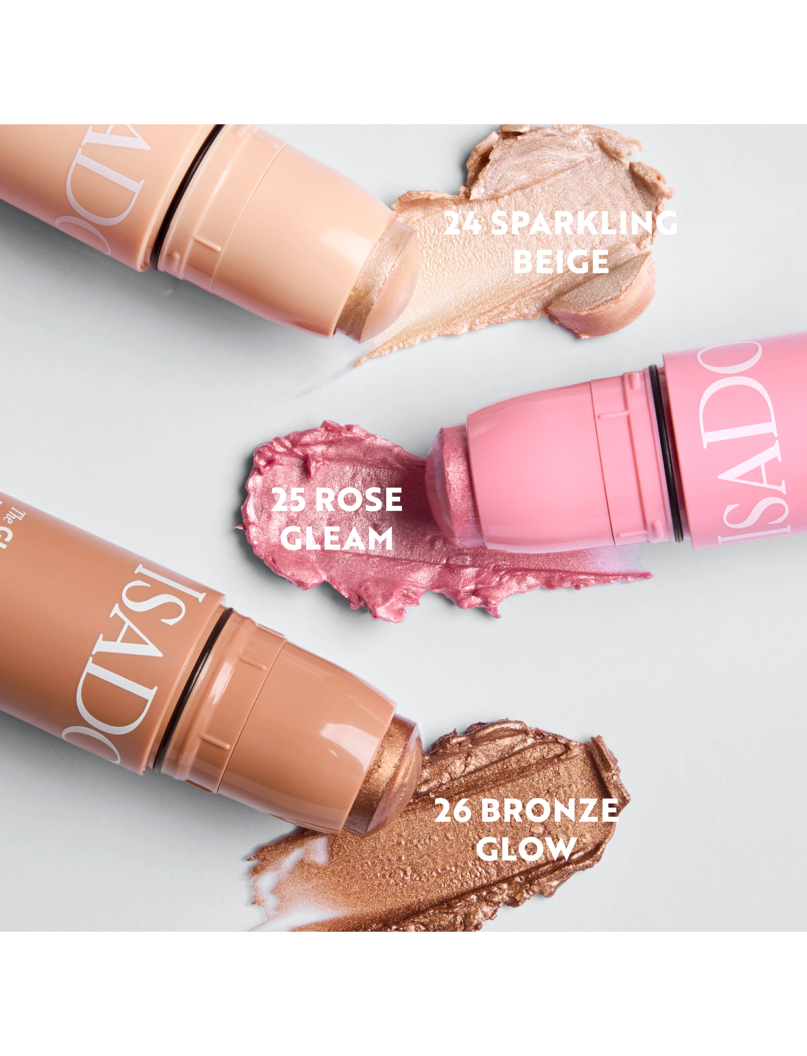 IsaDora - Glow Stick 24 Sparkling Beige 5,5 G - makeup - sparkling beige - 4