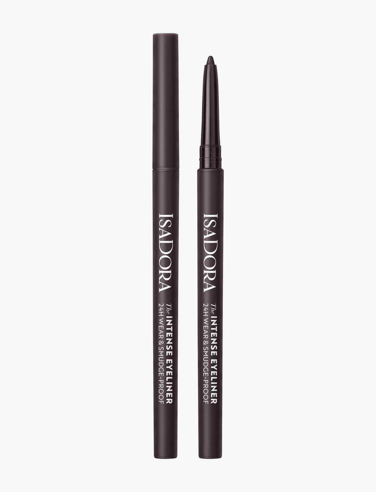IsaDora The Intense Eyeliner 24H Wear & Smudgeproof 61 Black Brown - Made With Care - BLACK BROWN / brown