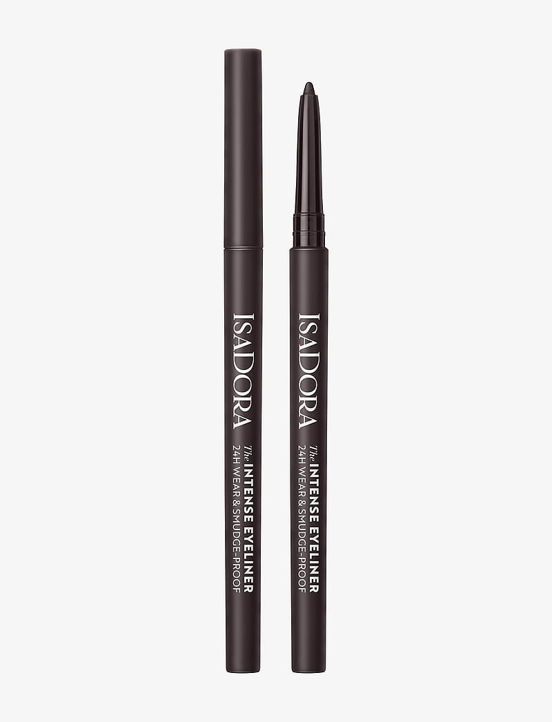 IsaDora - The Intense Eyeliner 24H Wear & Smudgeproof 61 Black Brown - makeup - black brown - 1