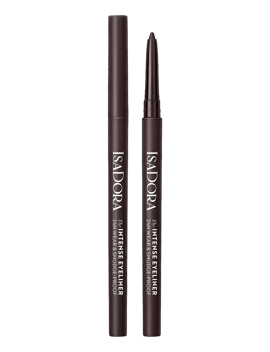 IsaDora - The Intense Eyeliner 24H Wear & Smudgeproof 61 Black Brown - makeup - black brown - 1
