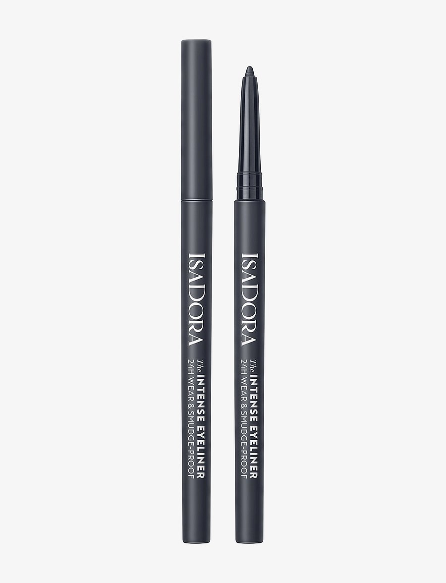 IsaDora - The Intense Eyeliner 24H Wear & Smudgeproof 63 Steel Gray - makeup - steel gray - 0