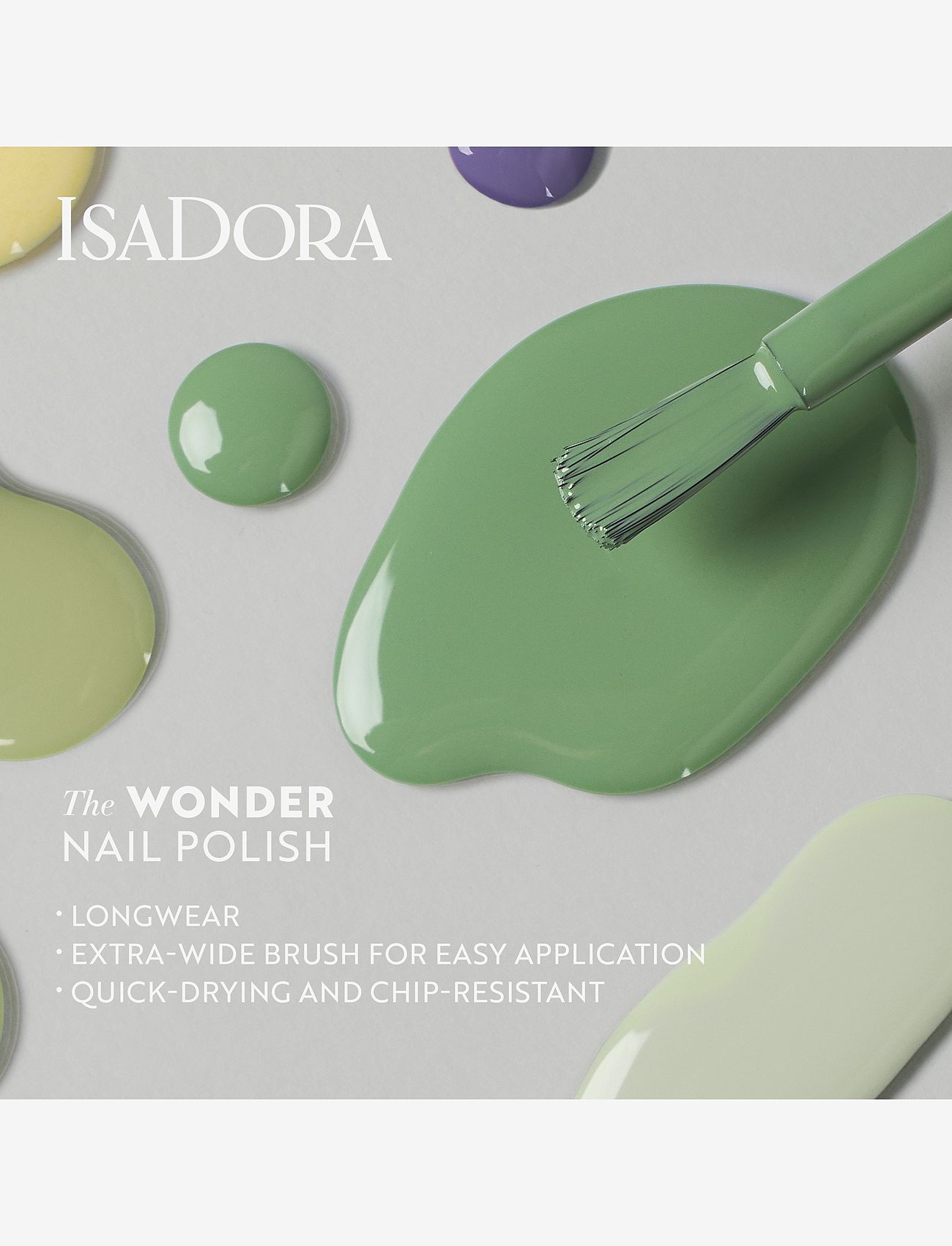 IsaDora - Wonder Nail Polish - smink - cool matcha - 3