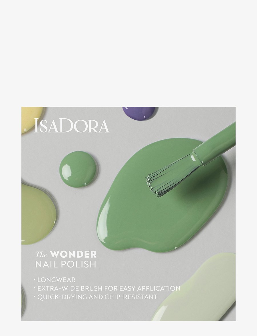 IsaDora - Wonder Nail Polish 144 Jade Mint 6 ML - makeup - jade mint - 3