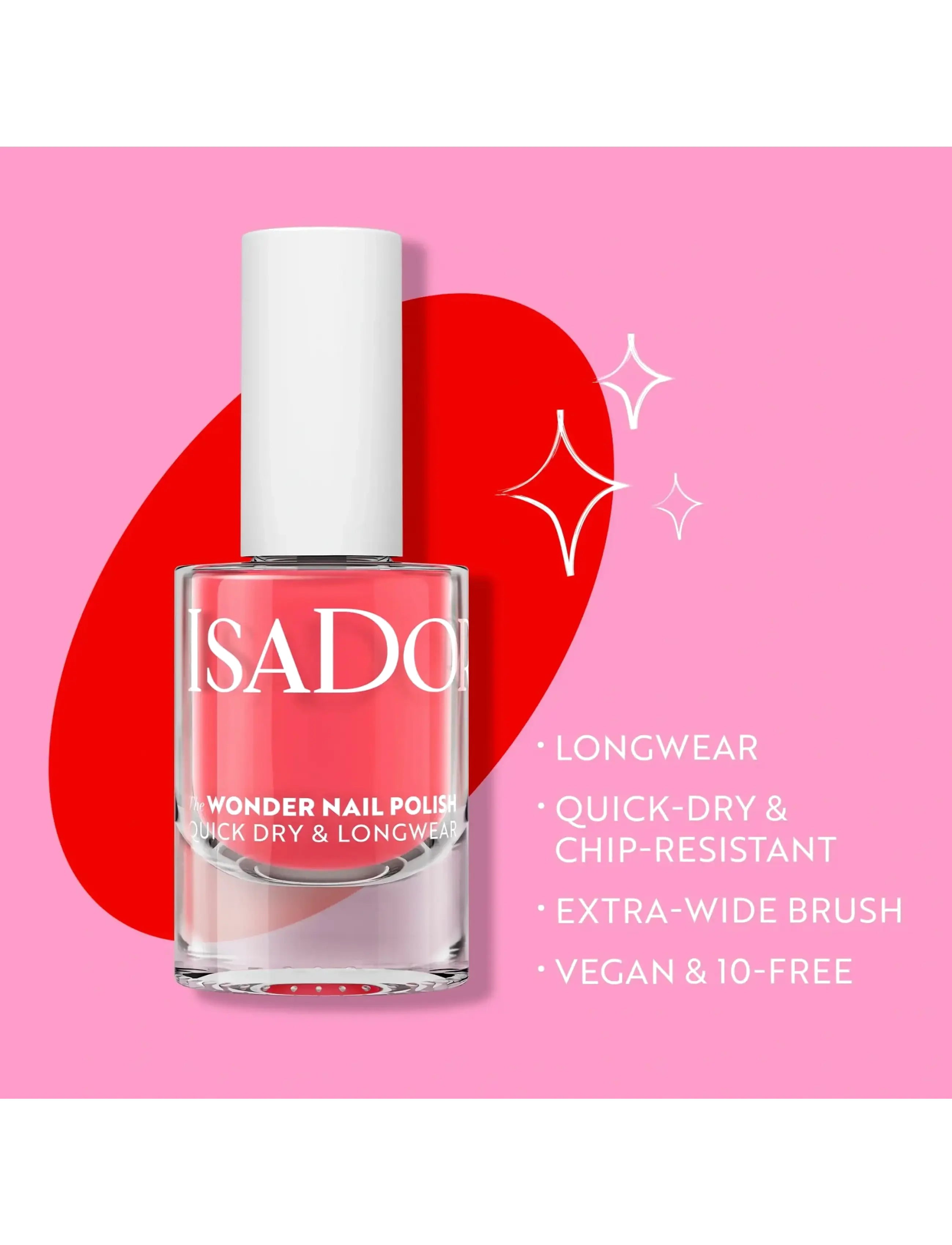 IsaDora - The Wonder Nail Polish Quick dry & Longwear 106 Milkshake - smink - milkshake - 2