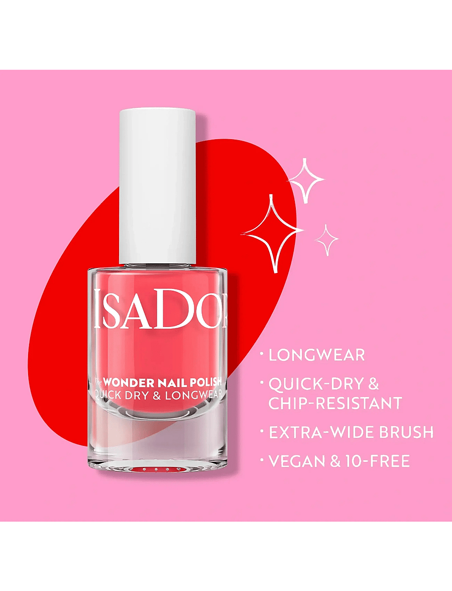 IsaDora - The Wonder Nail Polish Quick dry & Longwear 121 Water Rose - makeup - water rose - 2