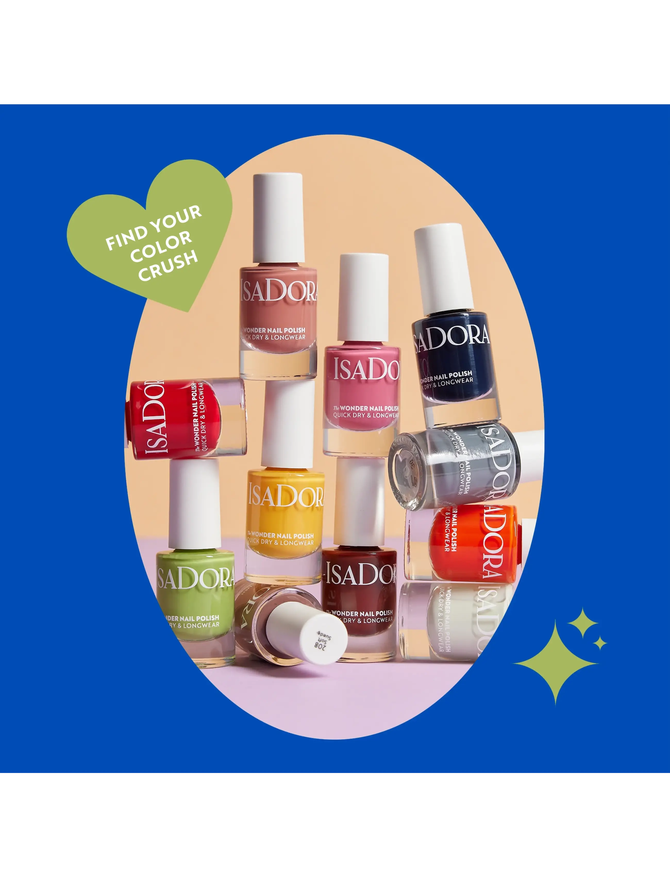 IsaDora - The Wonder Nail Polish Quick dry & Longwear 121 Water Rose - makeup - water rose - 2