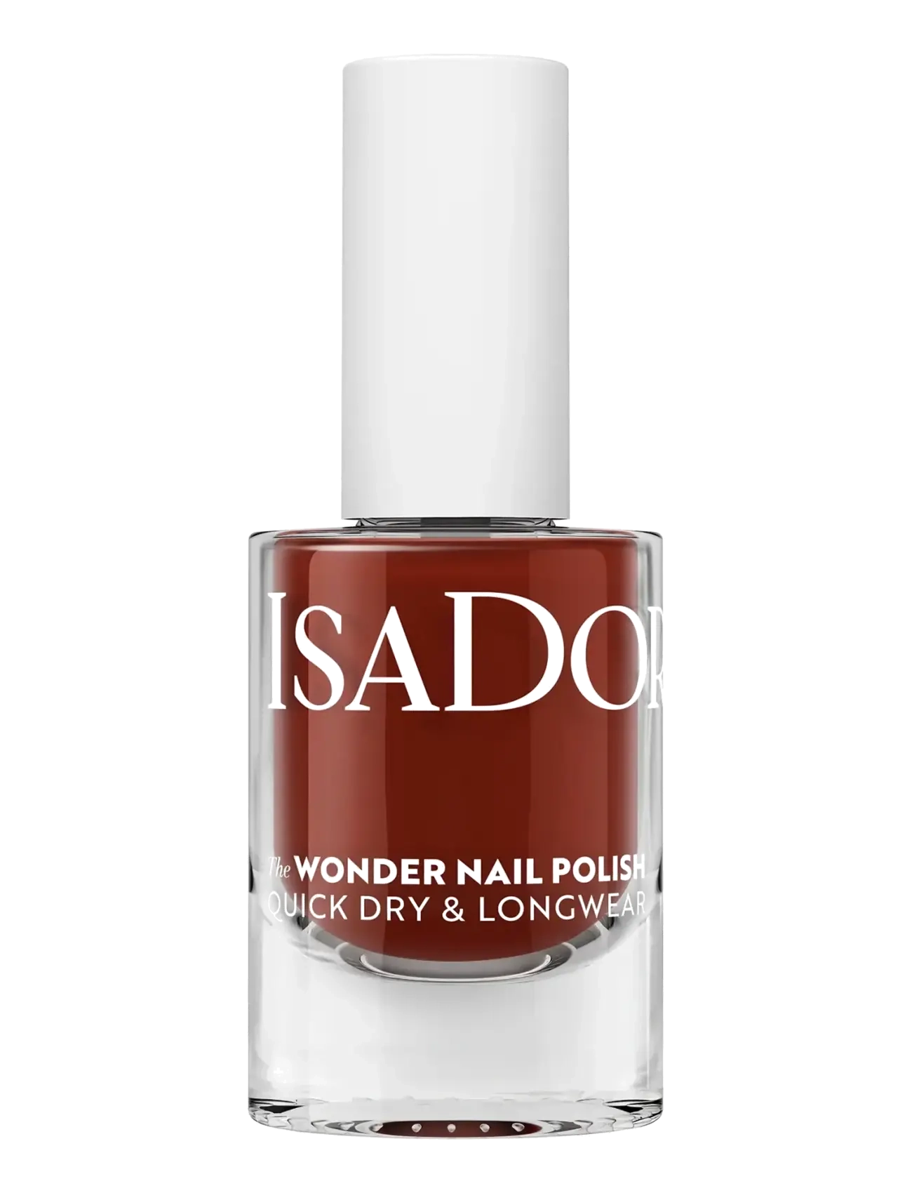 IsaDora The Wonder Nail Polish Quick Dry & Longwear 132 Intense Rust, Neglelak, Rød, Str: 5 ml