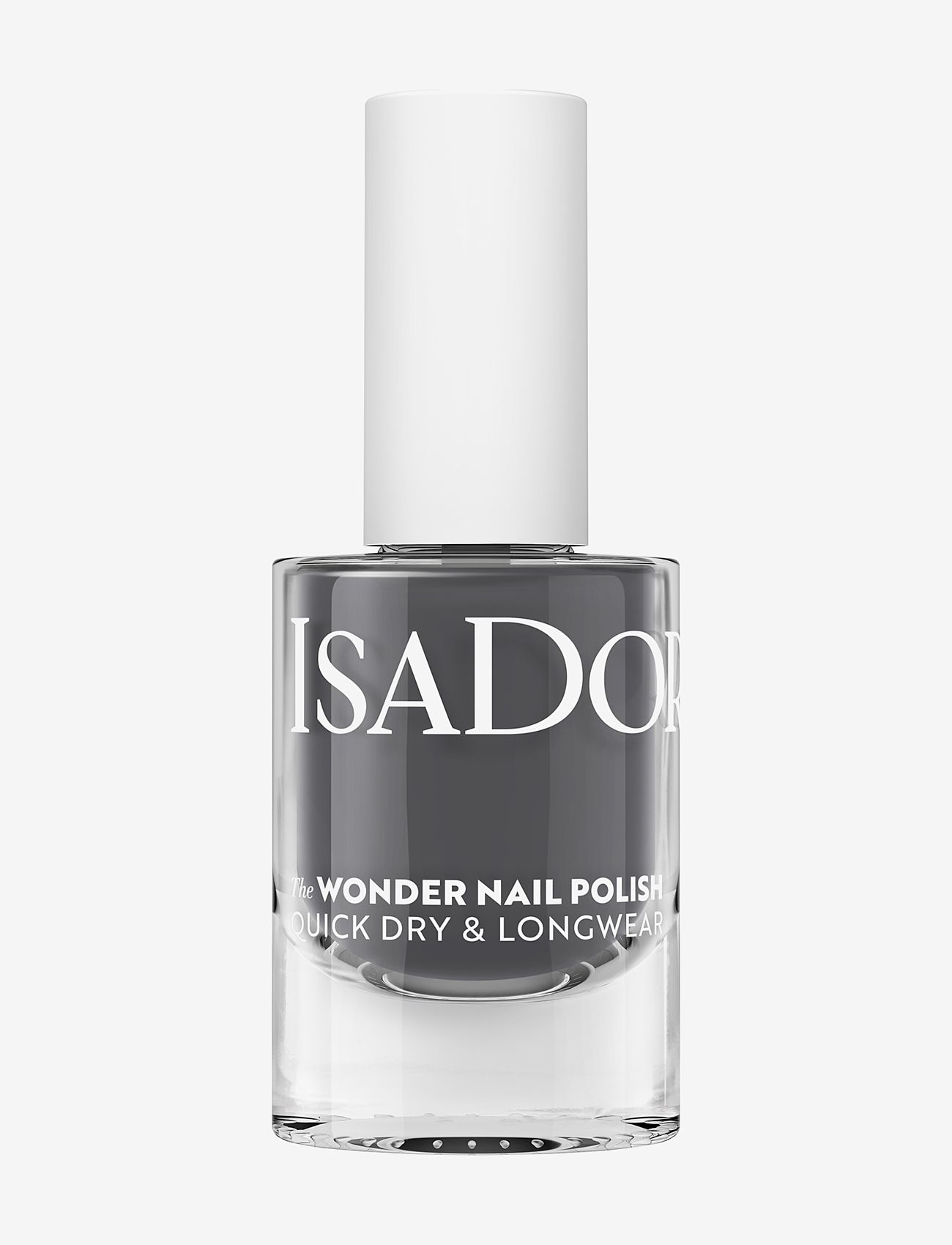 IsaDora - The Wonder Nail Polish Quick dry & Longwear 138 Graphite Grey - smink - graphite grey - 0