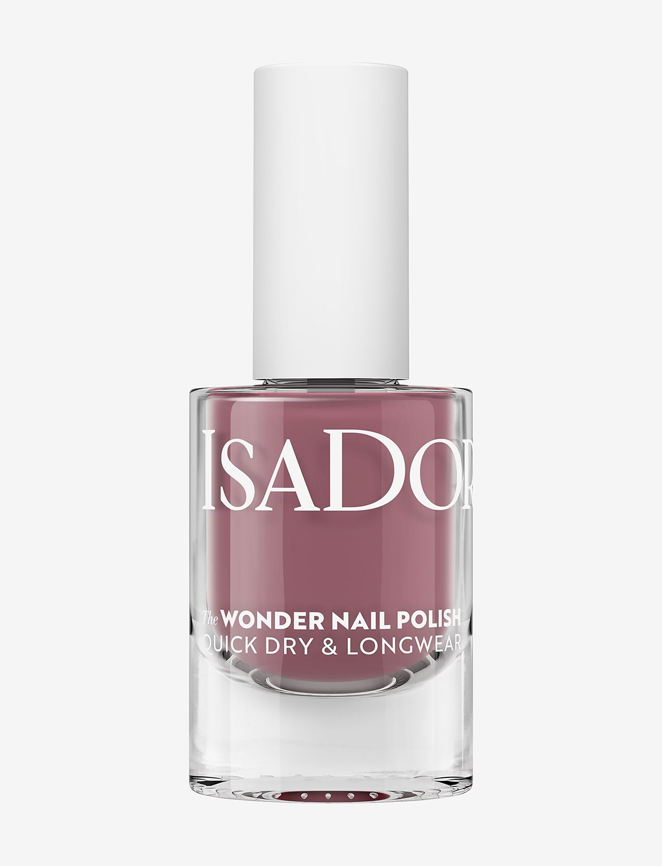 IsaDora - The Wonder Nail Polish Quick dry & Longwear 155 Cool Mauve - kynsilakat - cool mauve - 0