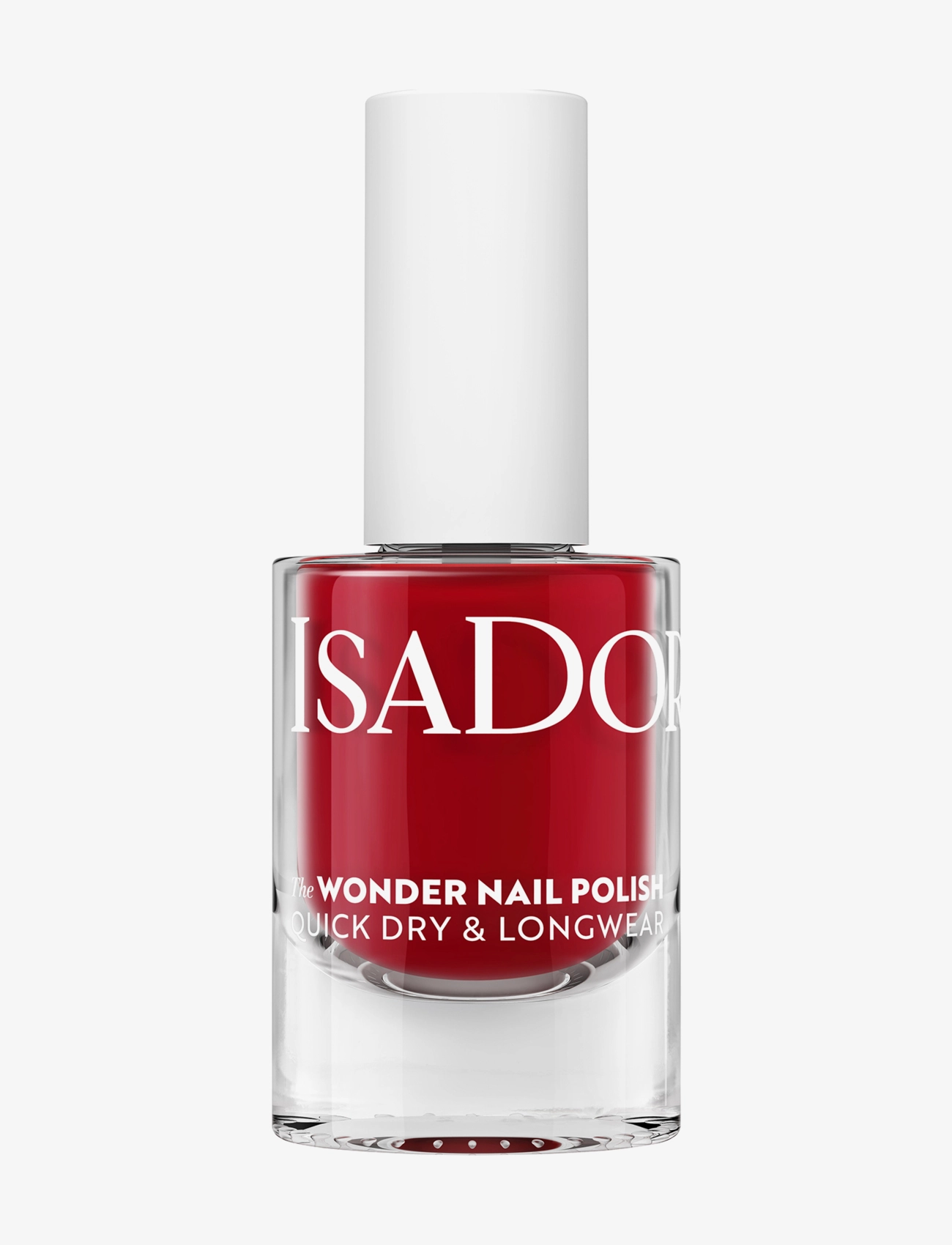 IsaDora The Wonder Nail Polish Quick Dry & Longwear 163 Summer Red, Neglelak, Rød, Str: 5 ml