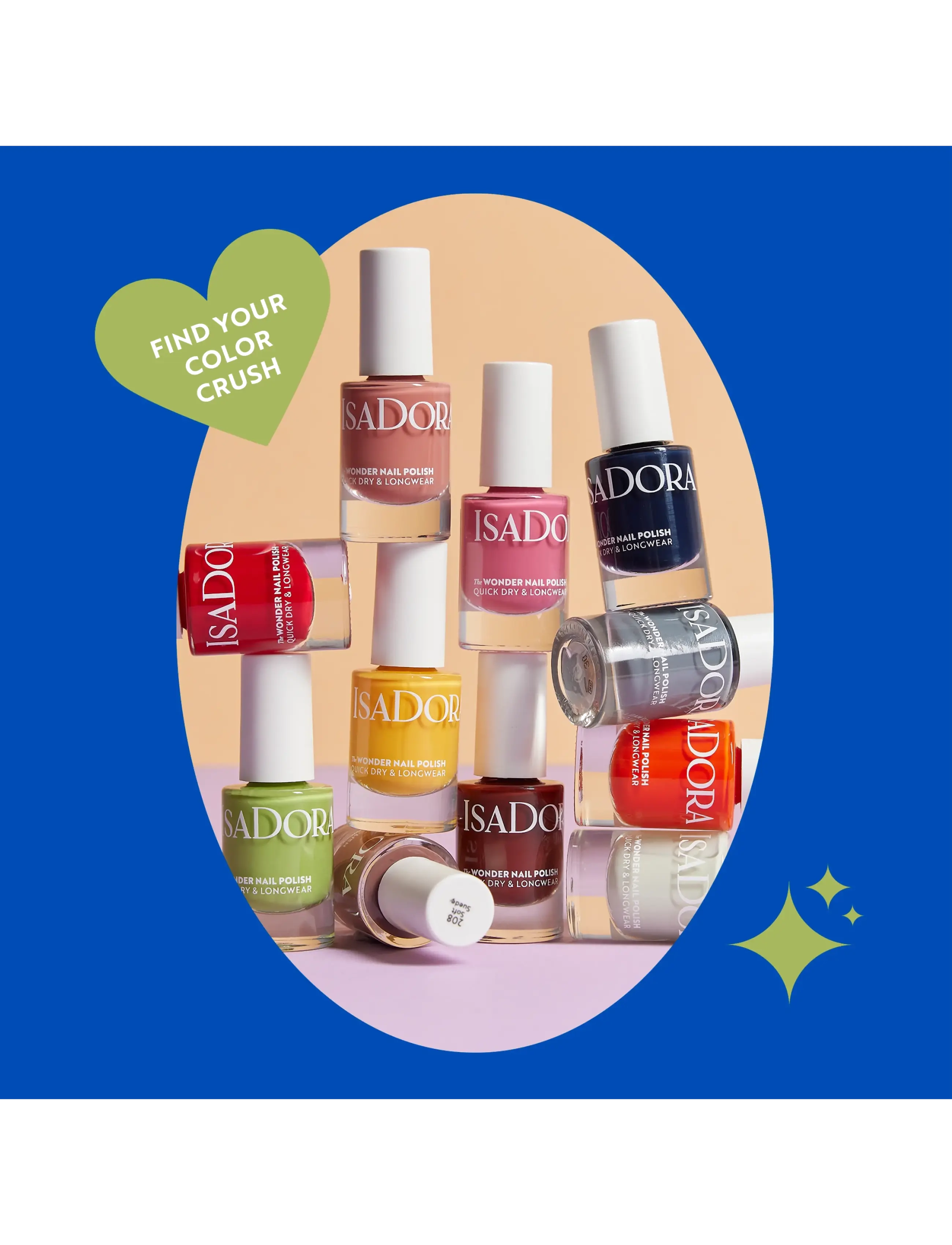 IsaDora - The Wonder Nail Polish Quick dry & Longwear 179 Happy Pink - smink - happy pink - 3