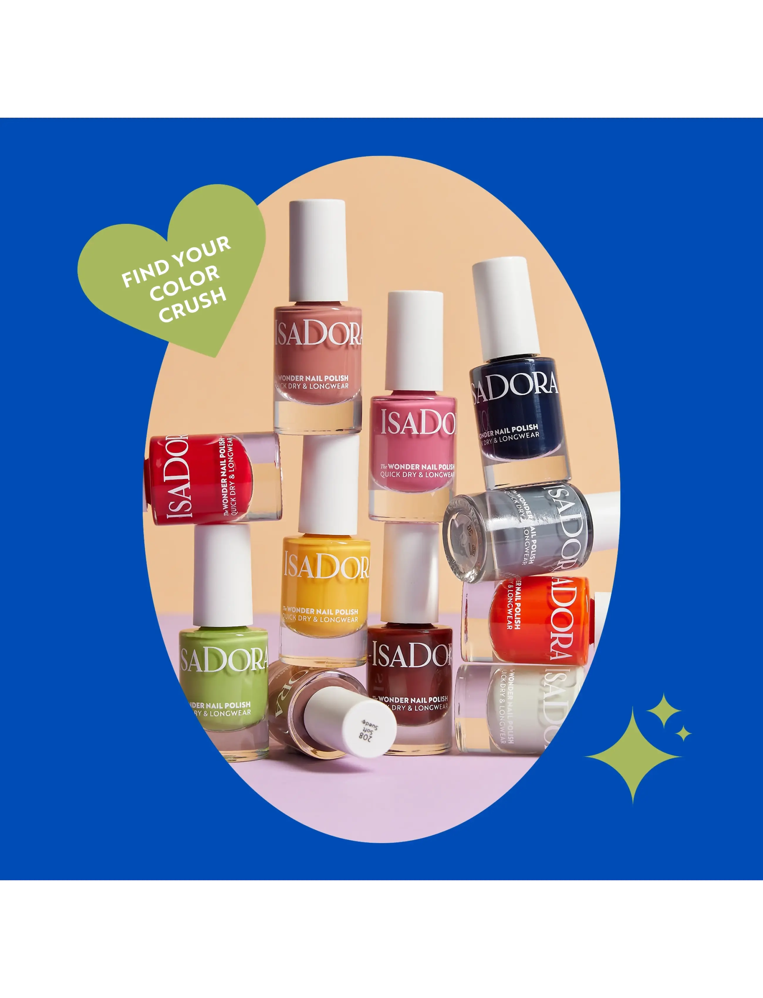 IsaDora - The Wonder Nail Polish Quick dry & Longwear 208 Soft Suede - smink - soft suede - 2