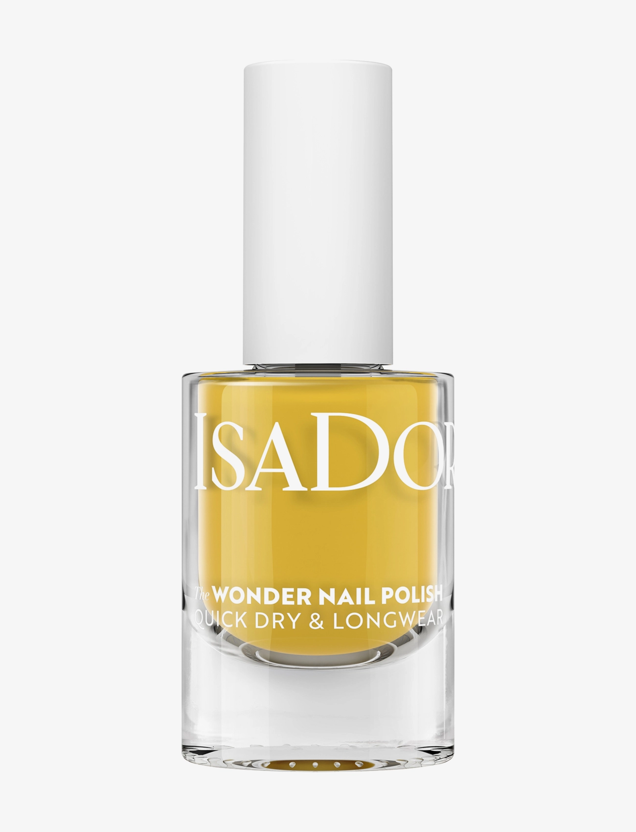 IsaDora The Wonder Nail Polish Quick Dry & Longwear 214 Ginger Yellow, Neglelak, Gul, Str: 5 ml