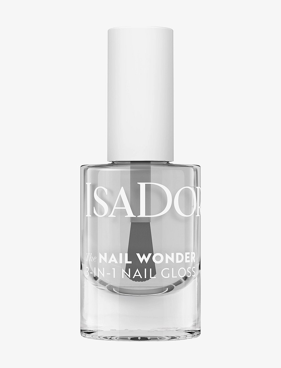 IsaDora - The Nail Wonder 3 in 1 Nail Polish 01 Clear 3in1 - makeup - clear 3-in-1 - 0