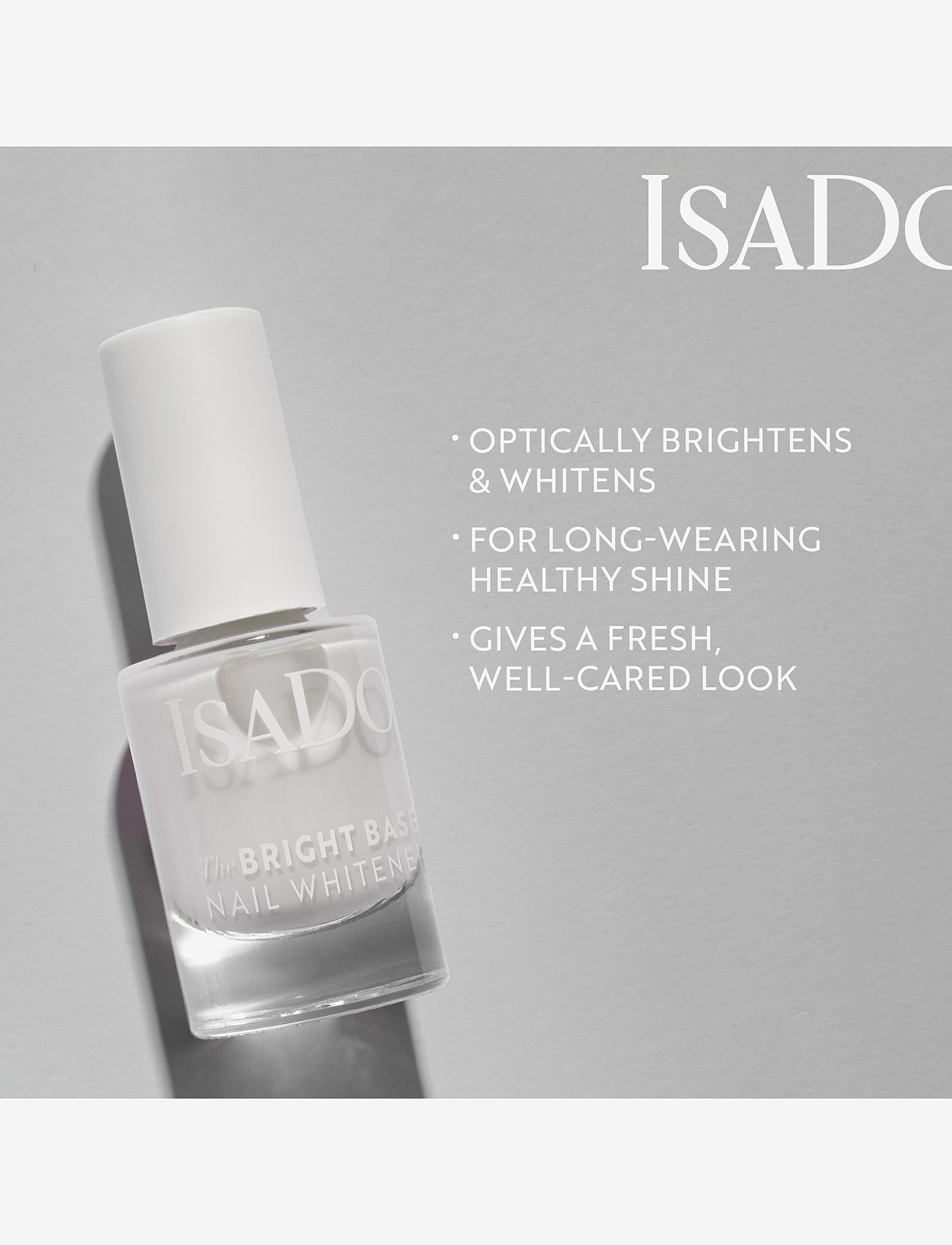 IsaDora - The Bright Base Nail Whitener 04 Nail Whitener - makeup - nail whitener - 1