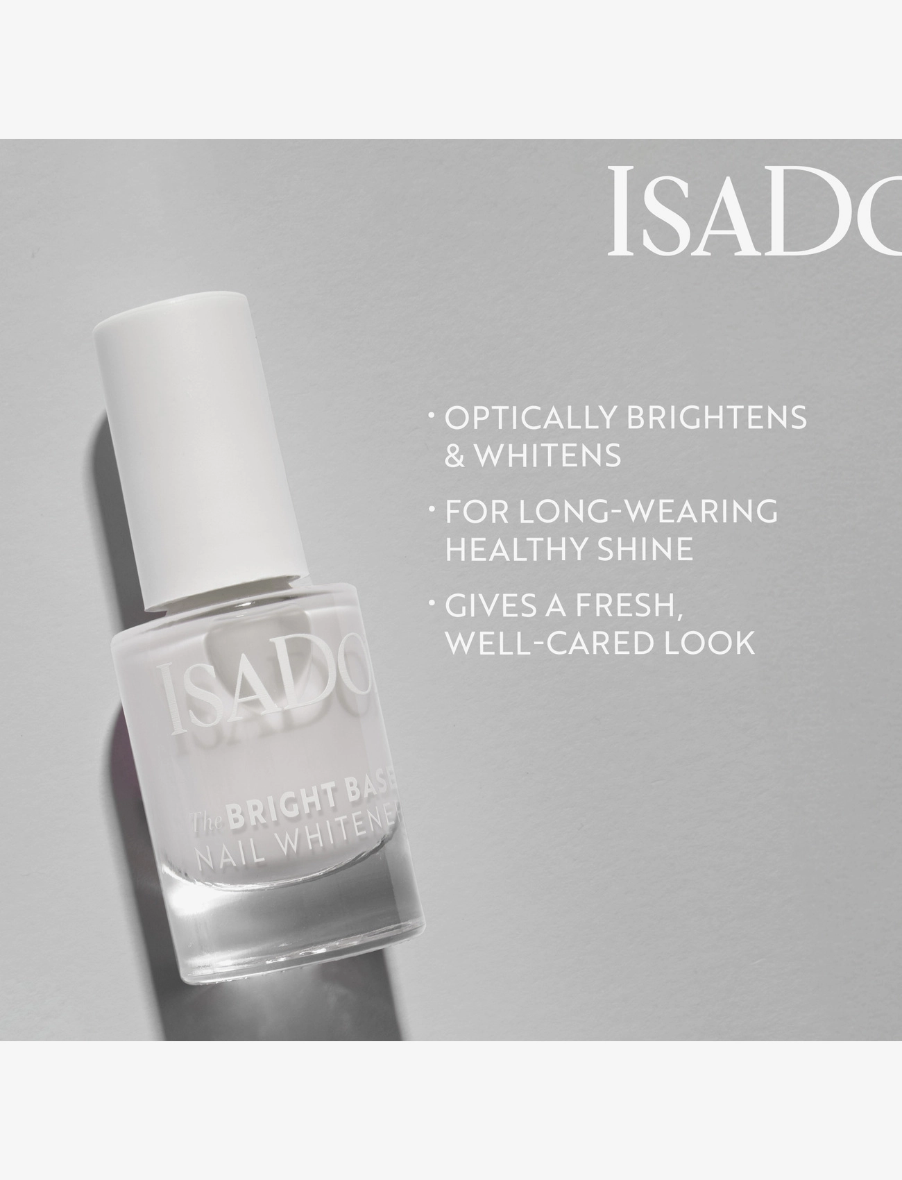 IsaDora - The Bright Base Nail Whitener 04 Nail Whitener - nail whitener - 1