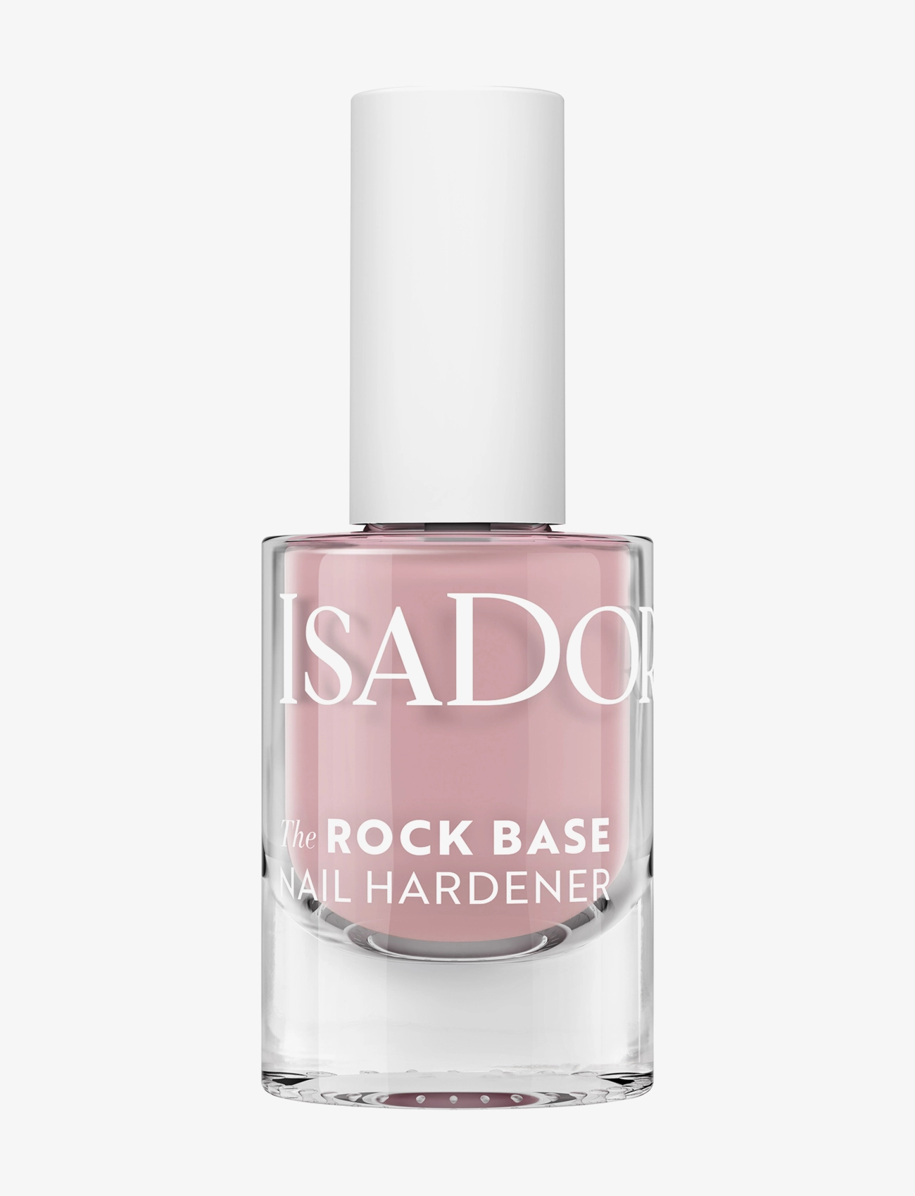 IsaDora The Rock Base Nail Hardener & Ridge Filler 07 Rock Base, Base & Top Coat, Pink, Str: 5 ml