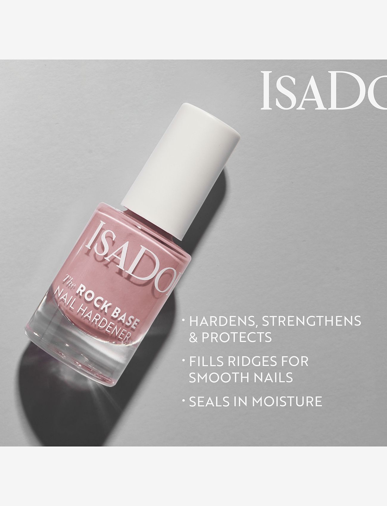 IsaDora - The Rock Base Nail Hardener & Ridge Filler 07 Rock Base - base & top coat - rock base - 1
