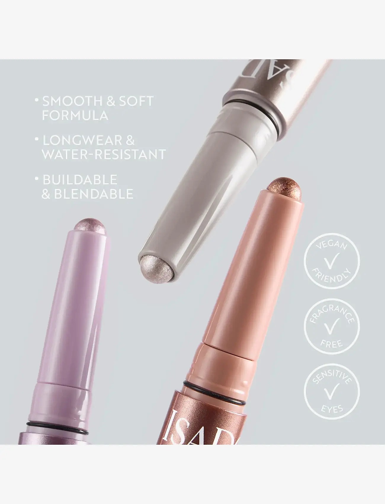 IsaDora - The Shimmer Eyeshadow Stick Longwear & WaterResistant 41 Bronze Brown - makeup - bronze brown - 4