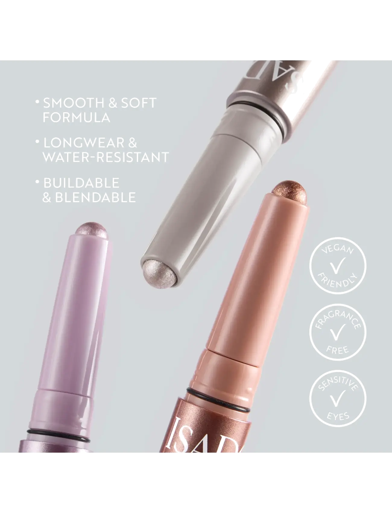 IsaDora - The Shimmer Eyeshadow Stick Longwear & WaterResistant 41 Bronze Brown - makeup - bronze brown - 4