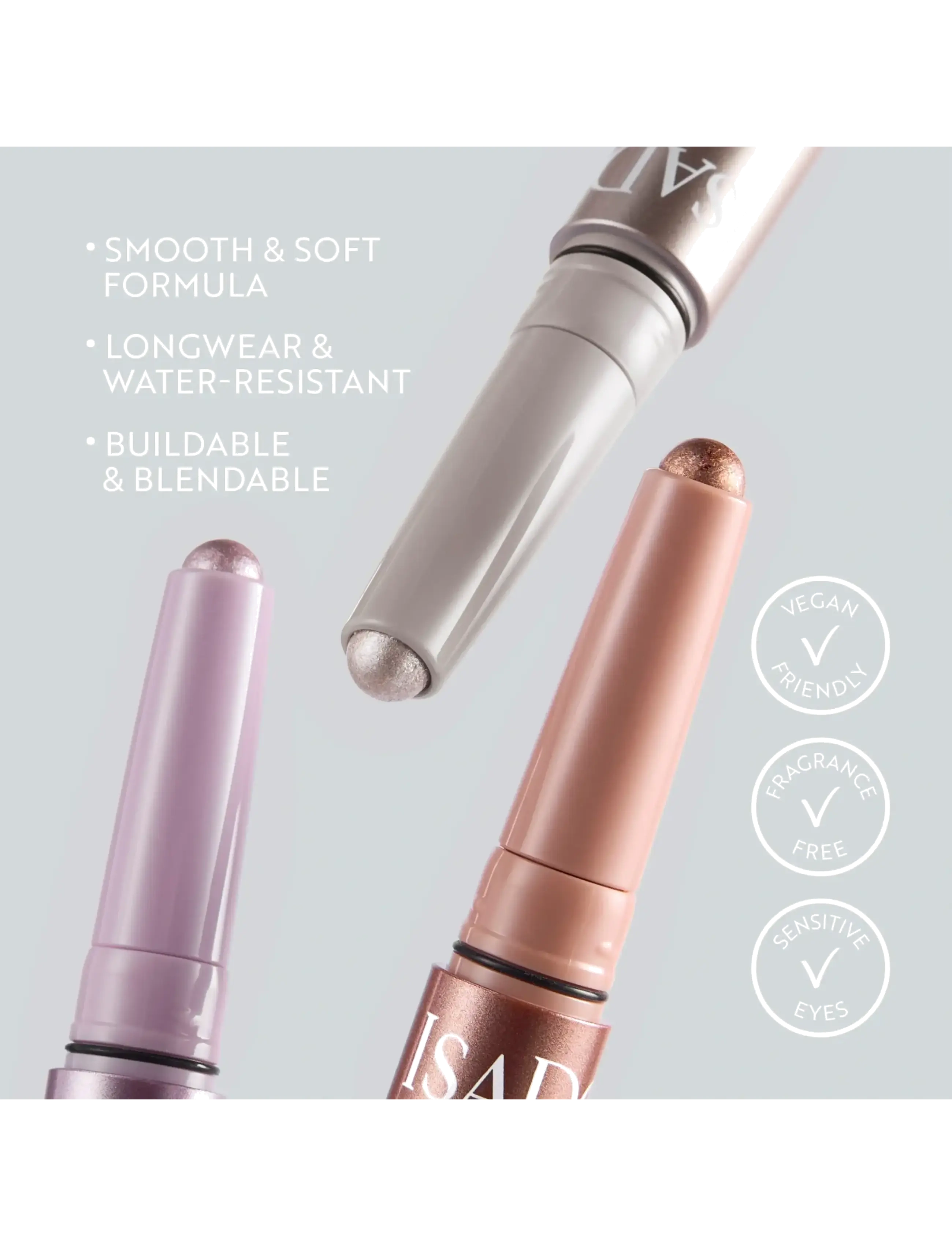 IsaDora - The Shimmer Eyeshadow Stick Longwear & WaterResistant 43 Golden Glow - makeup - golden glow - 4