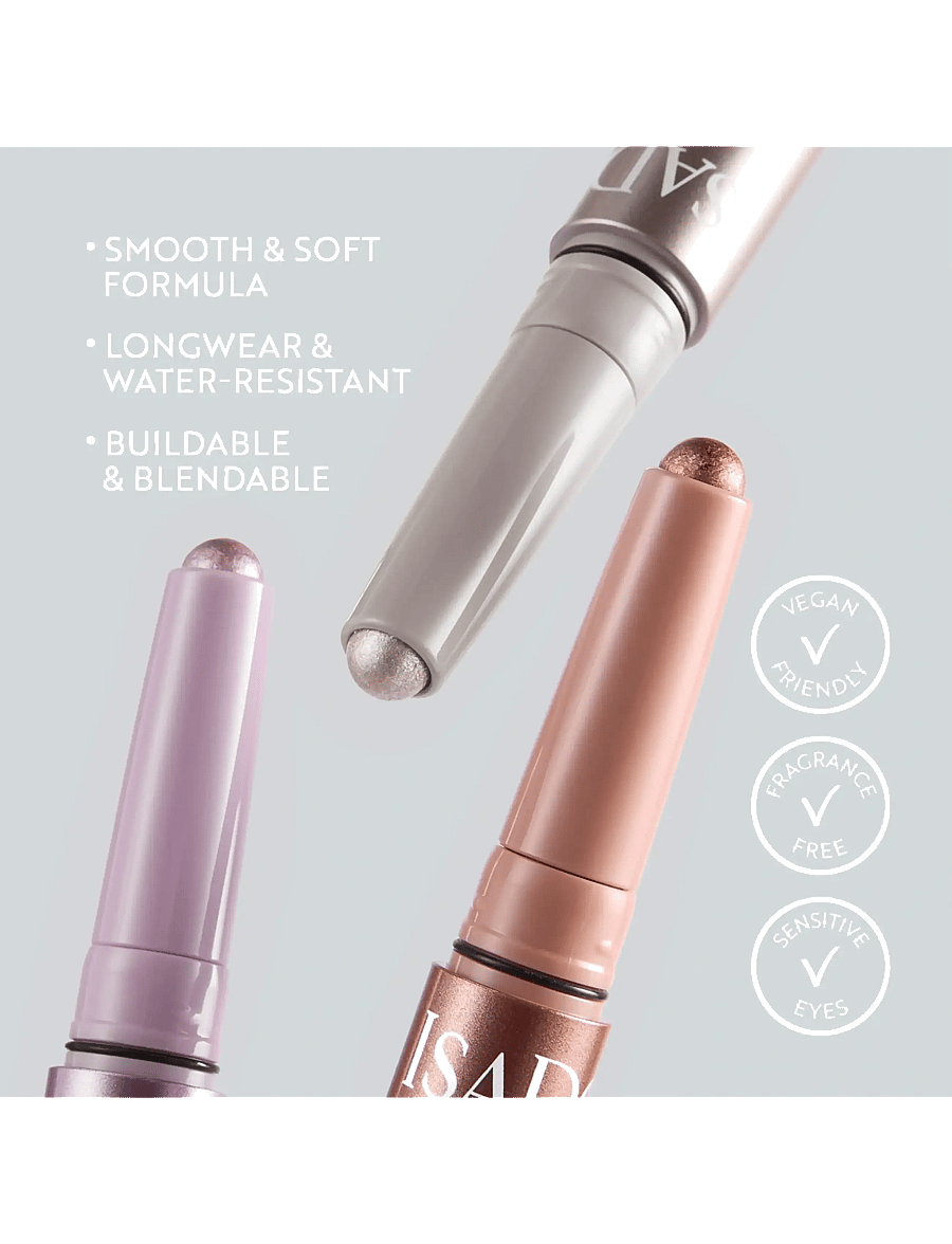 IsaDora - The Shimmer Eyeshadow Stick Longwear & WaterResistant 43 Golden Glow - makeup - golden glow - 4