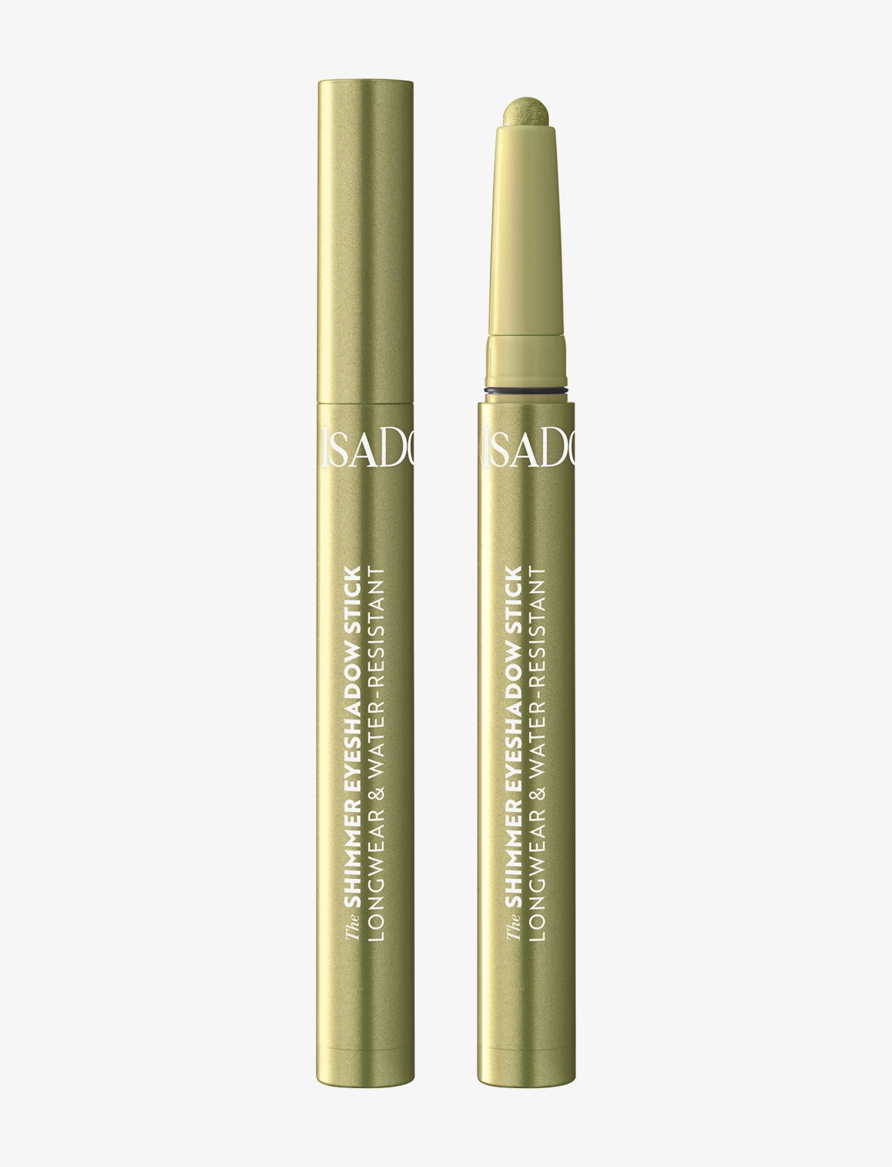 IsaDora The Shimmer Eyeshadow Stick Longwear & WaterResistant 45 Green Shimmer - Øjenmakeup - GREEN SHIMMER / green