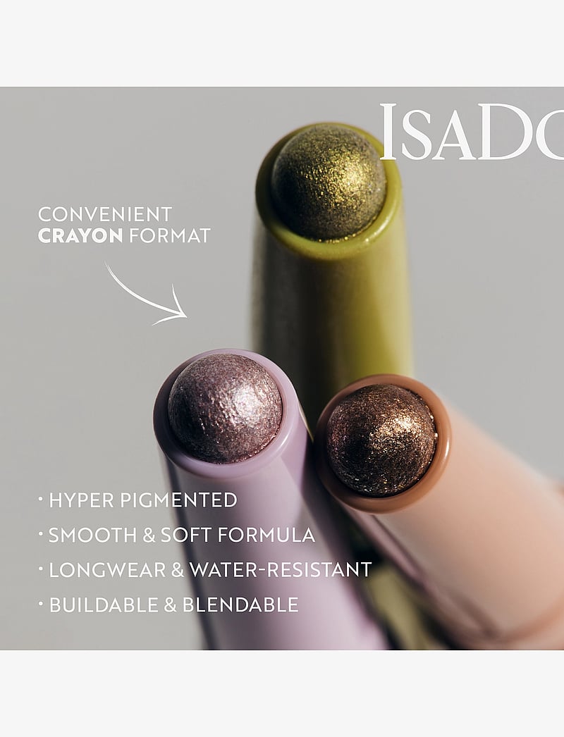 IsaDora - The Matte Eyeshadow Stick Longwear & WaterResistant 62 True Brown - makeup - true brown - 4
