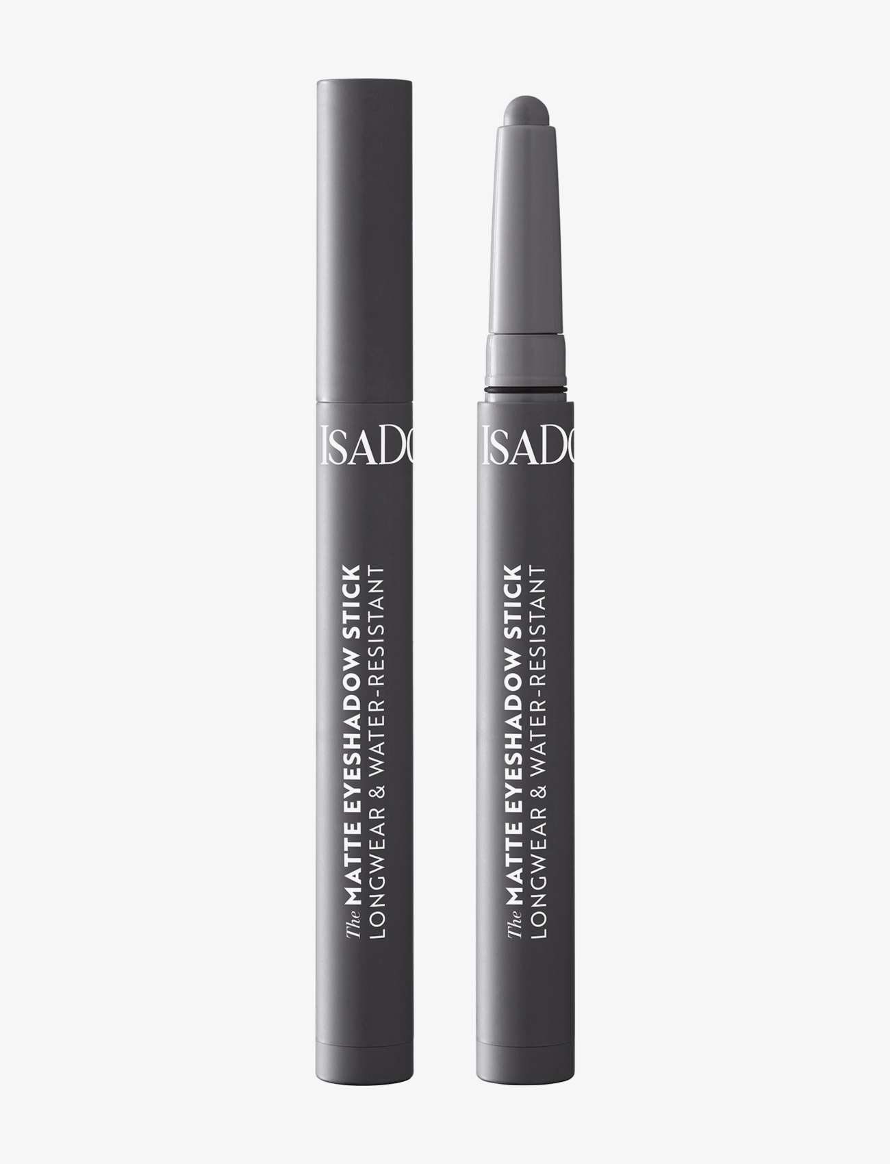 IsaDora The Matte Eyeshadow Stick Longwear & WaterResistant 64 Smoky Grey - Øjenmakeup - SMOKY GREY / grey