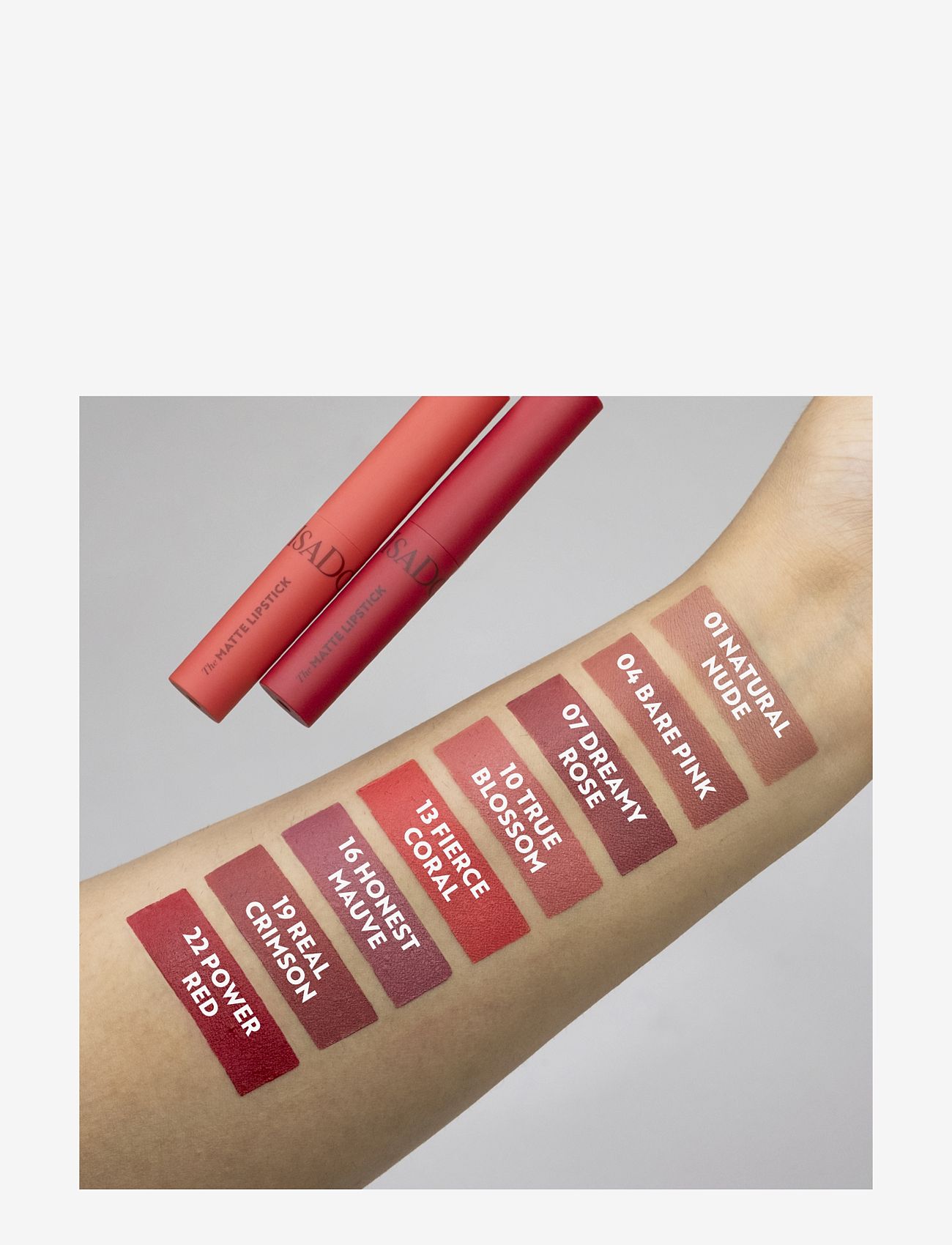 IsaDora - The Matte Lipstick 10 True Blossom - smink - true blossom - 5