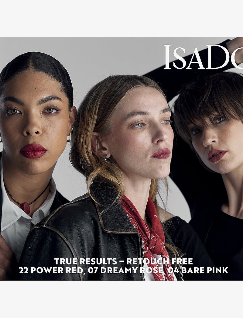 IsaDora - The Matte Lipstick 22 Power Red - makeup - power red - 3