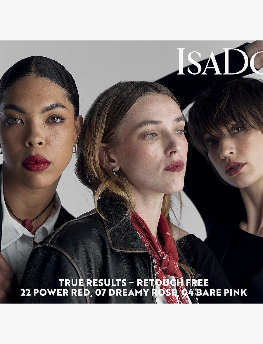 IsaDora - The Matte Lipstick 22 Power Red - makeup - power red - 3