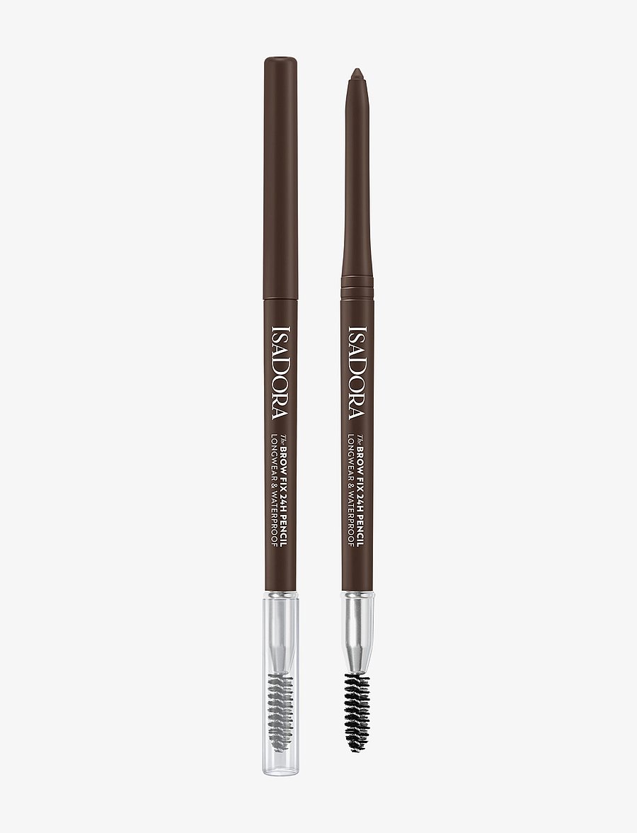 IsaDora - The Brow Fix 24h Pencil Longwear & Waterproof 02 Dark Brown - silmad ja kulmud - dark brown - 0