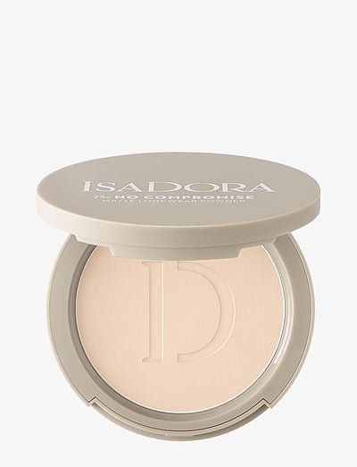 The No Compromise Matte Longwear Powder 60 Neutral Porcelain - Pudder