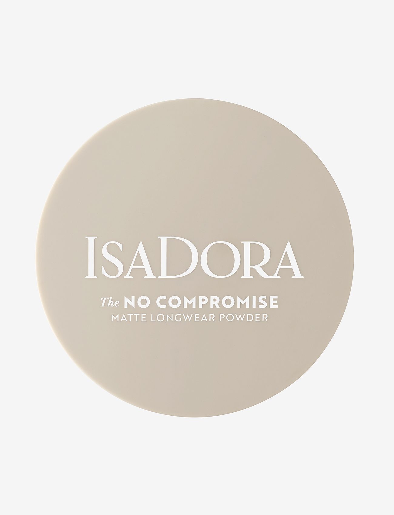 IsaDora - The No Compromise Matte Longwear Powder 60 Neutral Porcelain - konfirmationstøj - neutral porcelain - 1
