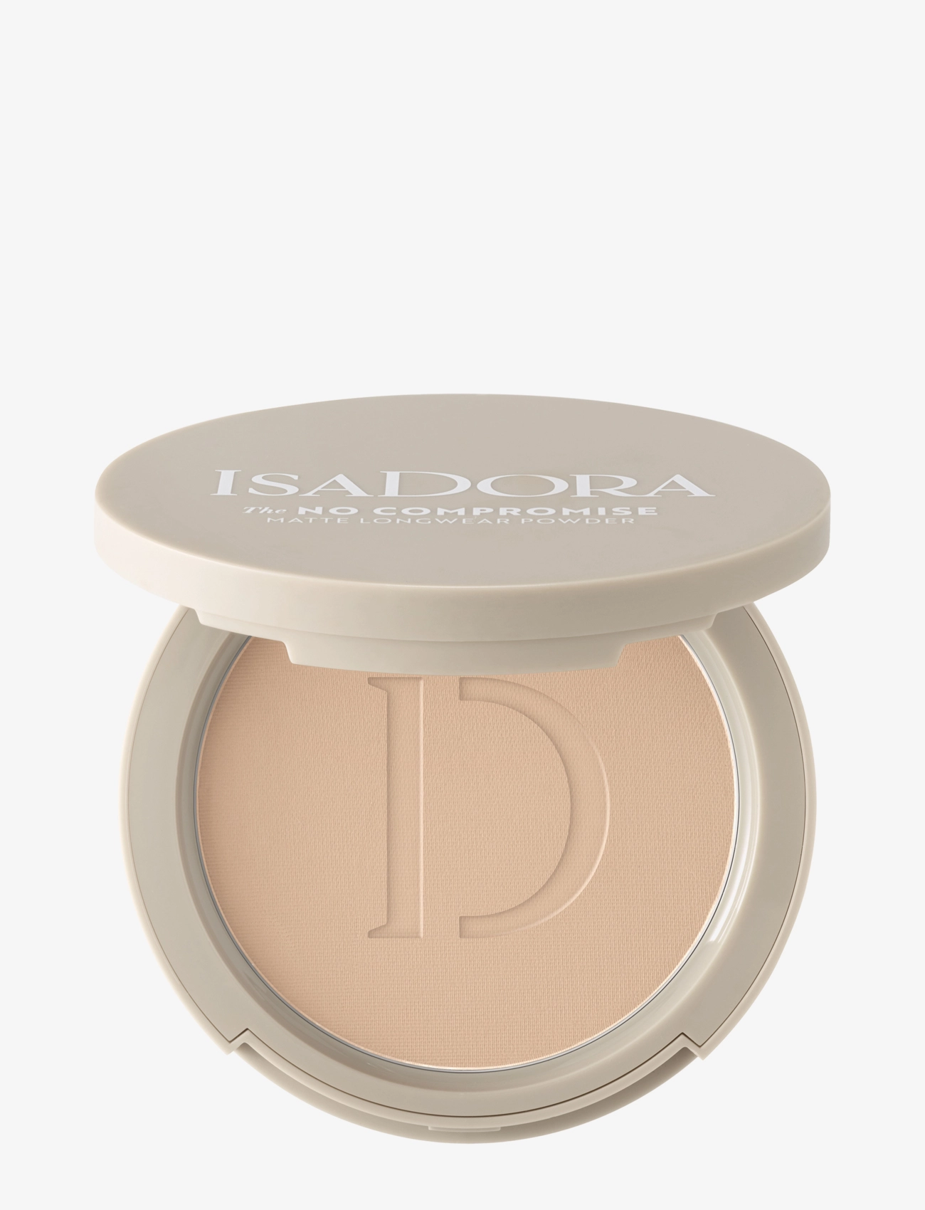 IsaDora The No Compromise Matte Longwear Powder 66 Warm Beige - IsaDora - WARM BEIGE / natural