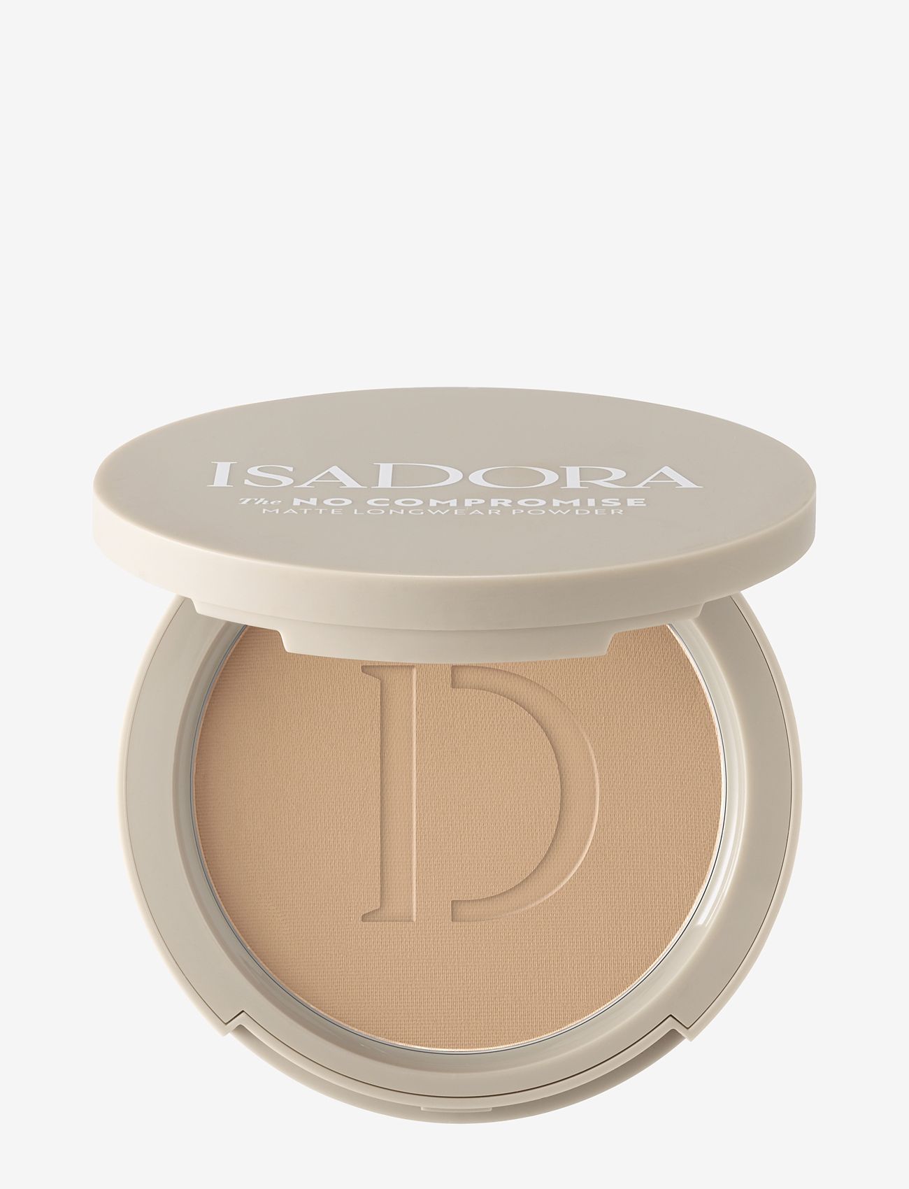 IsaDora - The No Compromise Matte Longwear Powder 67 Warm Tan - konfirmationstøj - warm tan - 0