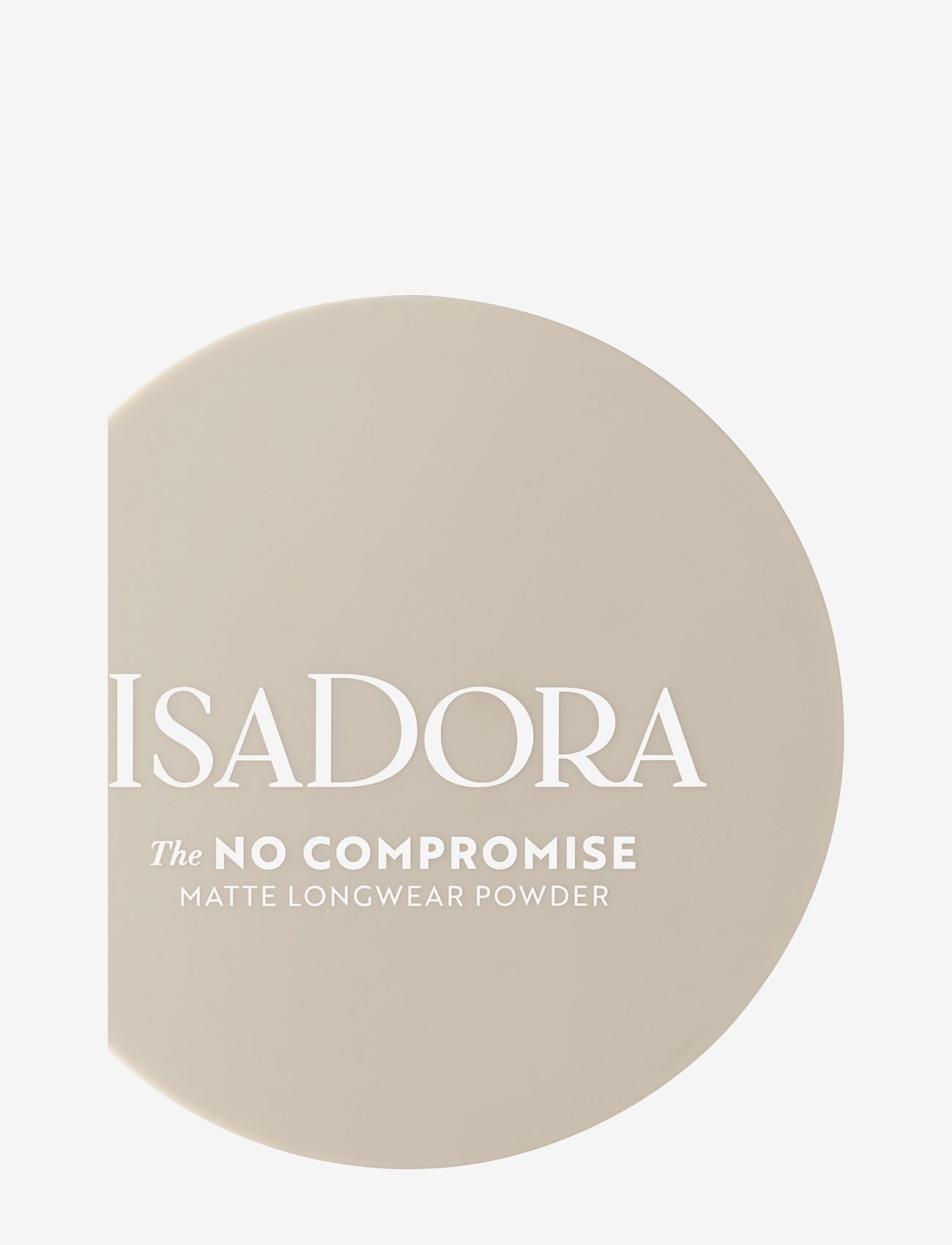 IsaDora - The No Compromise Matte Longwear Powder 67 Warm Tan - konfirmationstøj - warm tan - 1