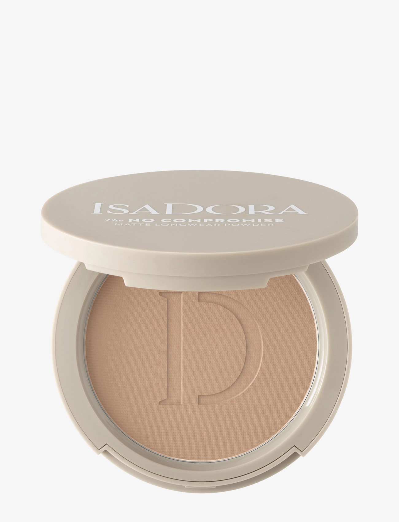 IsaDora The No Compromise Matte Longwear Powder 68 Neutral Almond, 7 g, Ansigt > Pudder, Dame
