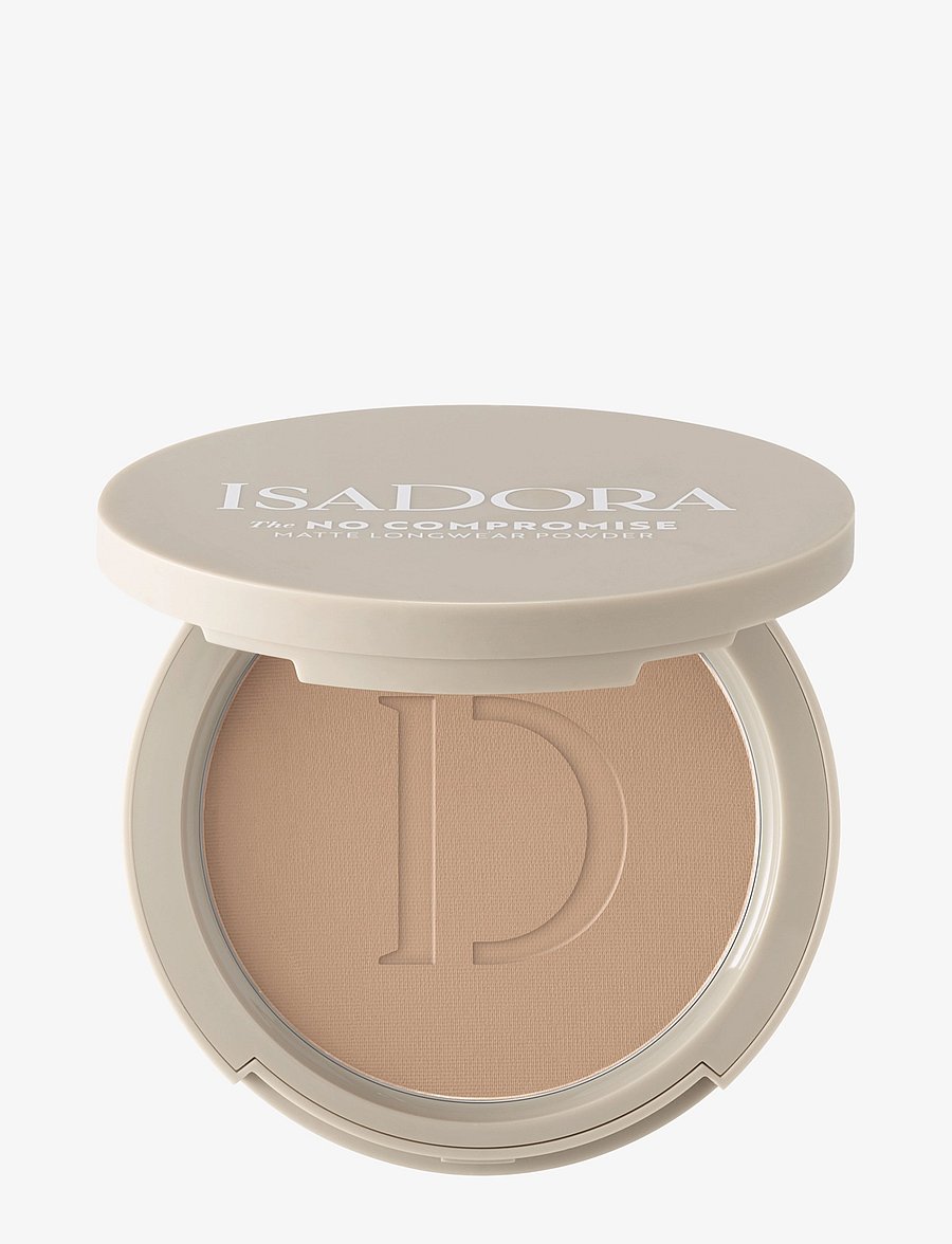 IsaDora - The No Compromise Matte Longwear Powder 68 Neutral Almond - makeup - neutral almond - 0