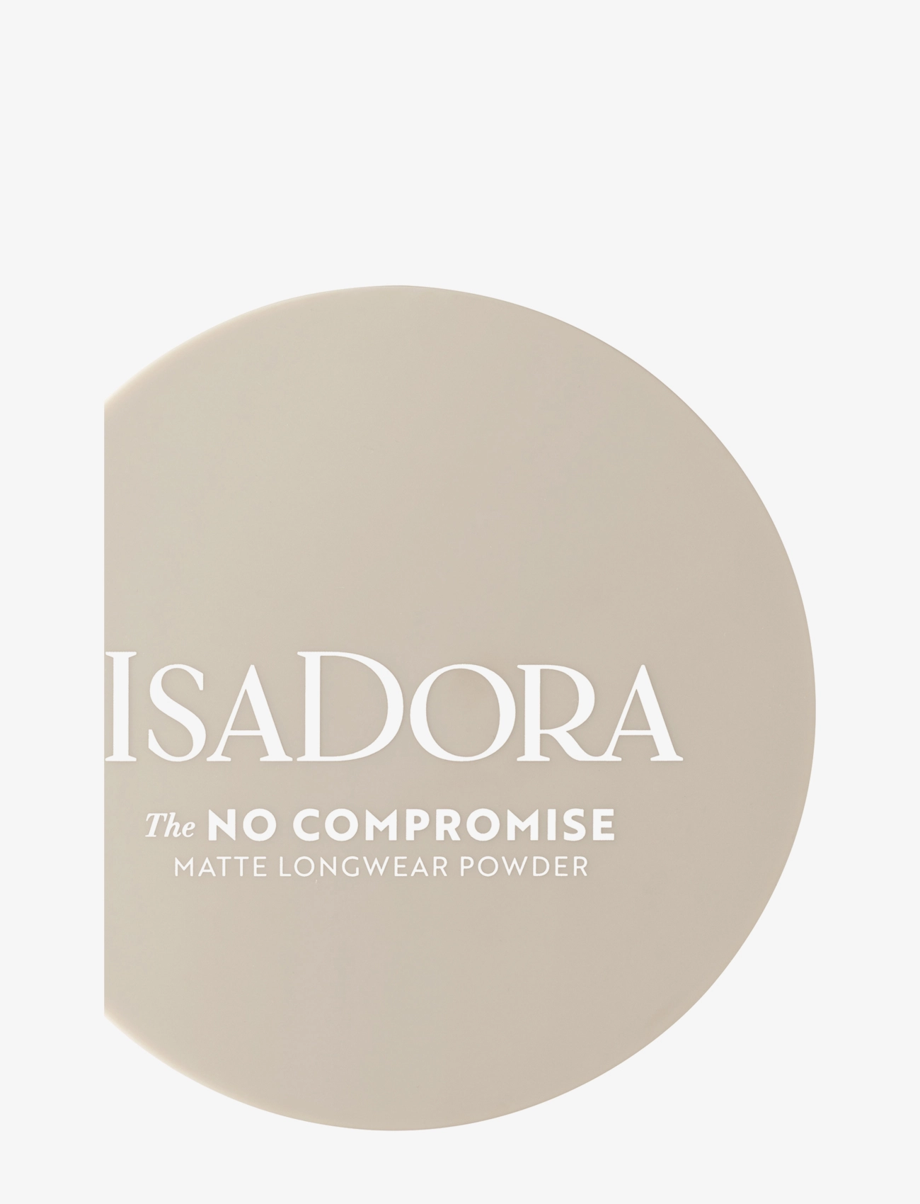 IsaDora - The No Compromise Matte Longwear Powder 70 Neutral Tan - konfirmationstøj - neutral tan - 1