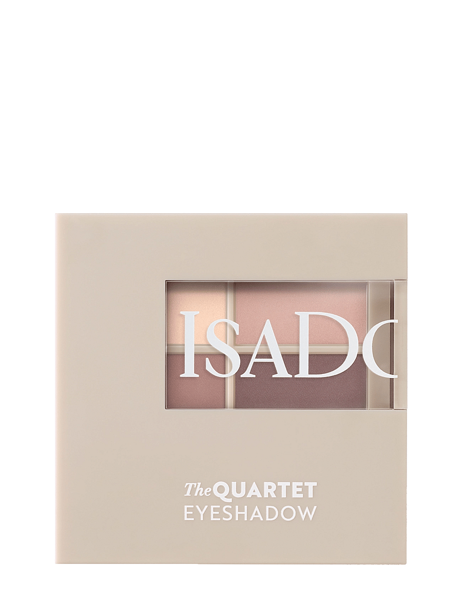 IsaDora - The Eyeshadow Quartet 01 Muddy Nudes - silmad ja kulmud - muddy nudes - 1