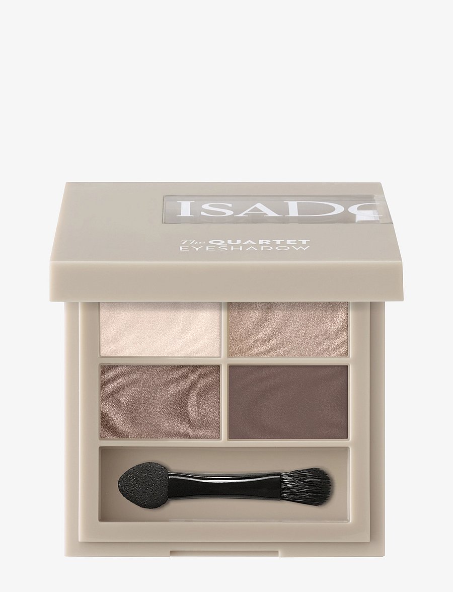 IsaDora - The Eyeshadow Quartet 04 Cappuccino - silmad ja kulmud - cappuccino - 0