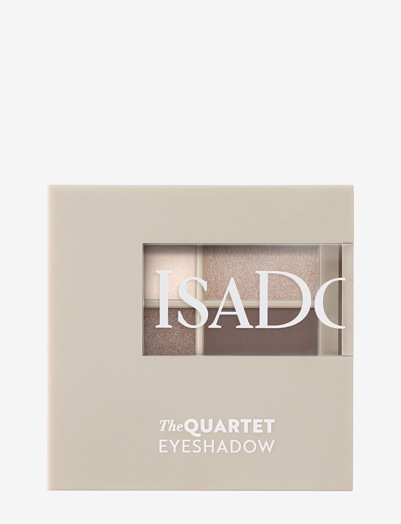 IsaDora - The Eyeshadow Quartet 04 Cappuccino - makeup - cappuccino - 1