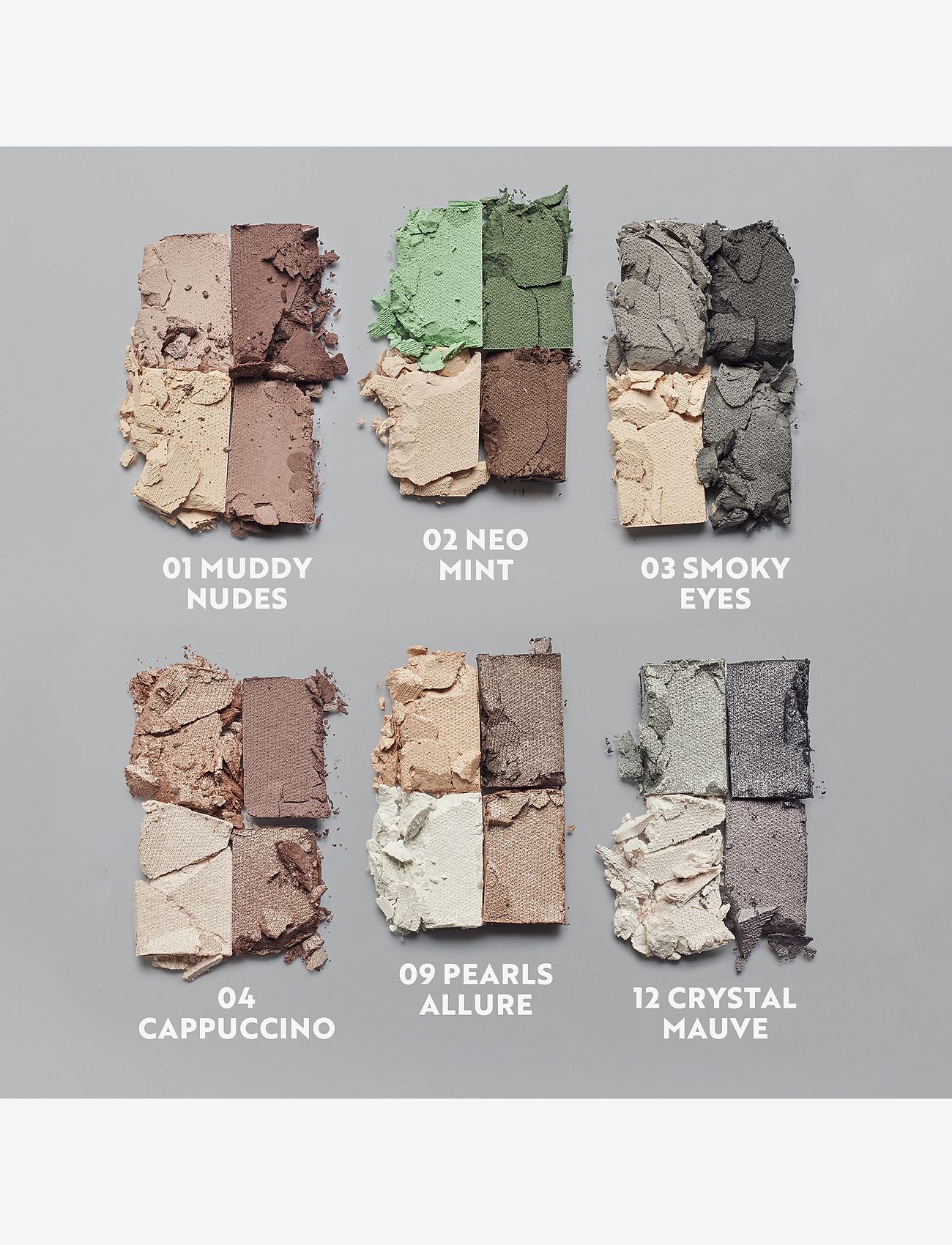 IsaDora - The Eyeshadow Quartet 04 Cappuccino - makeup - cappuccino - 4