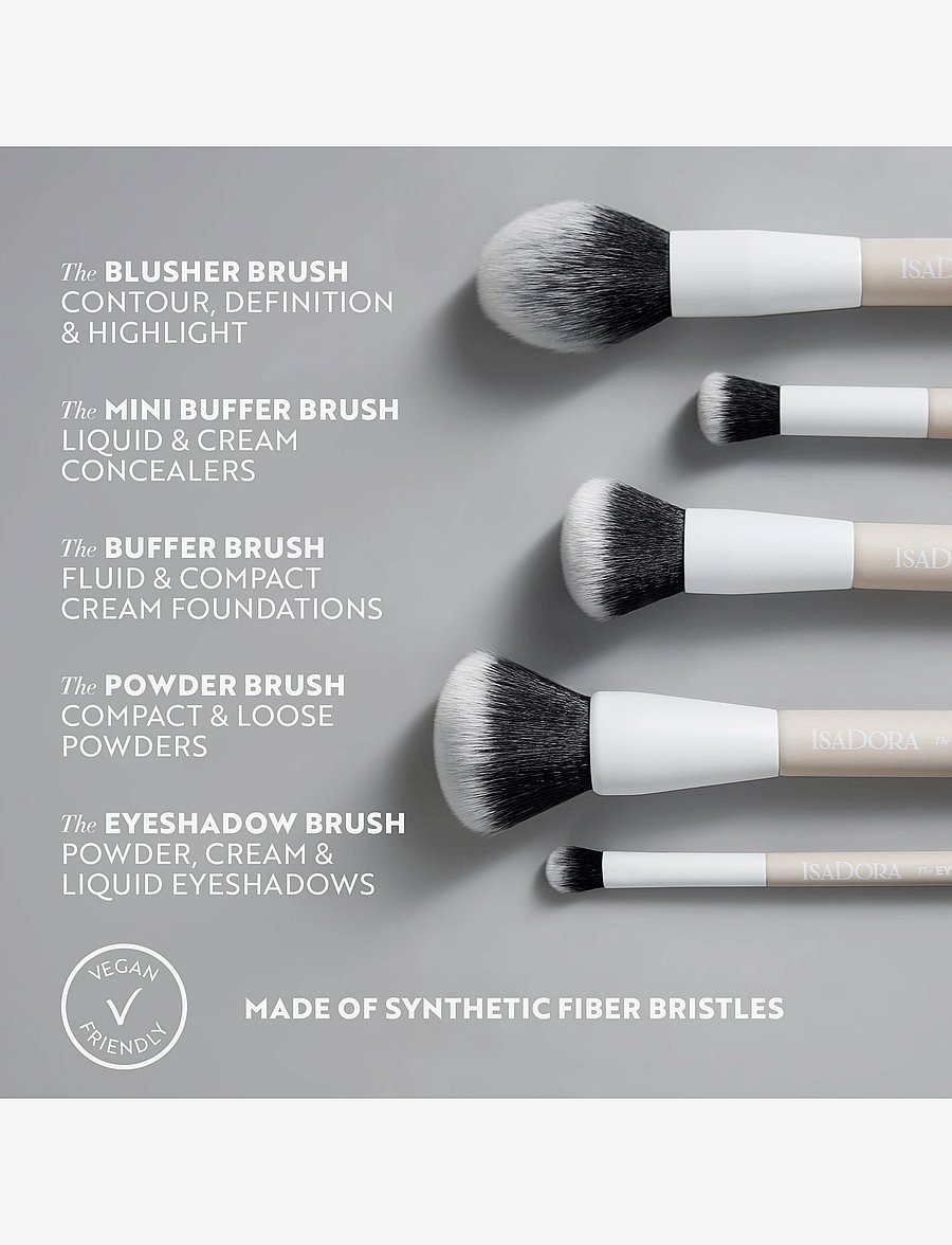 IsaDora - The Powder Brush - makeup - black - 2